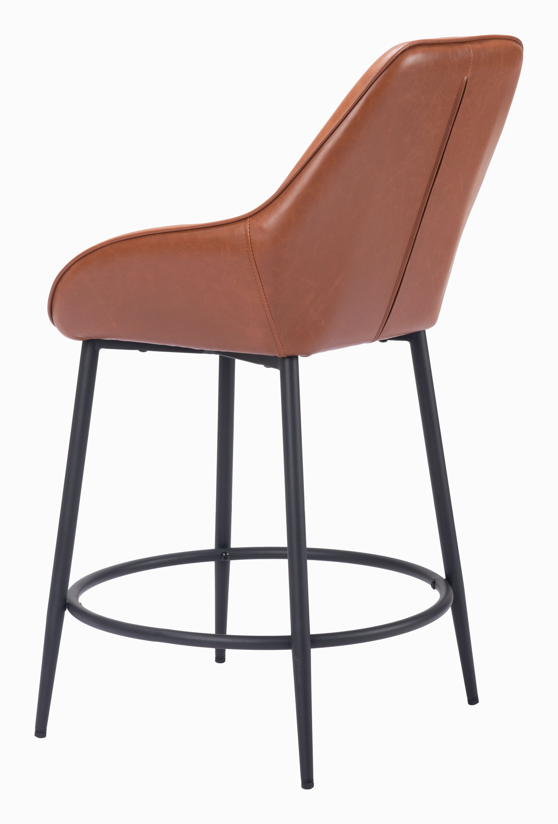Vila Counter Stool (Set of 2) Brown - Disselt Designs