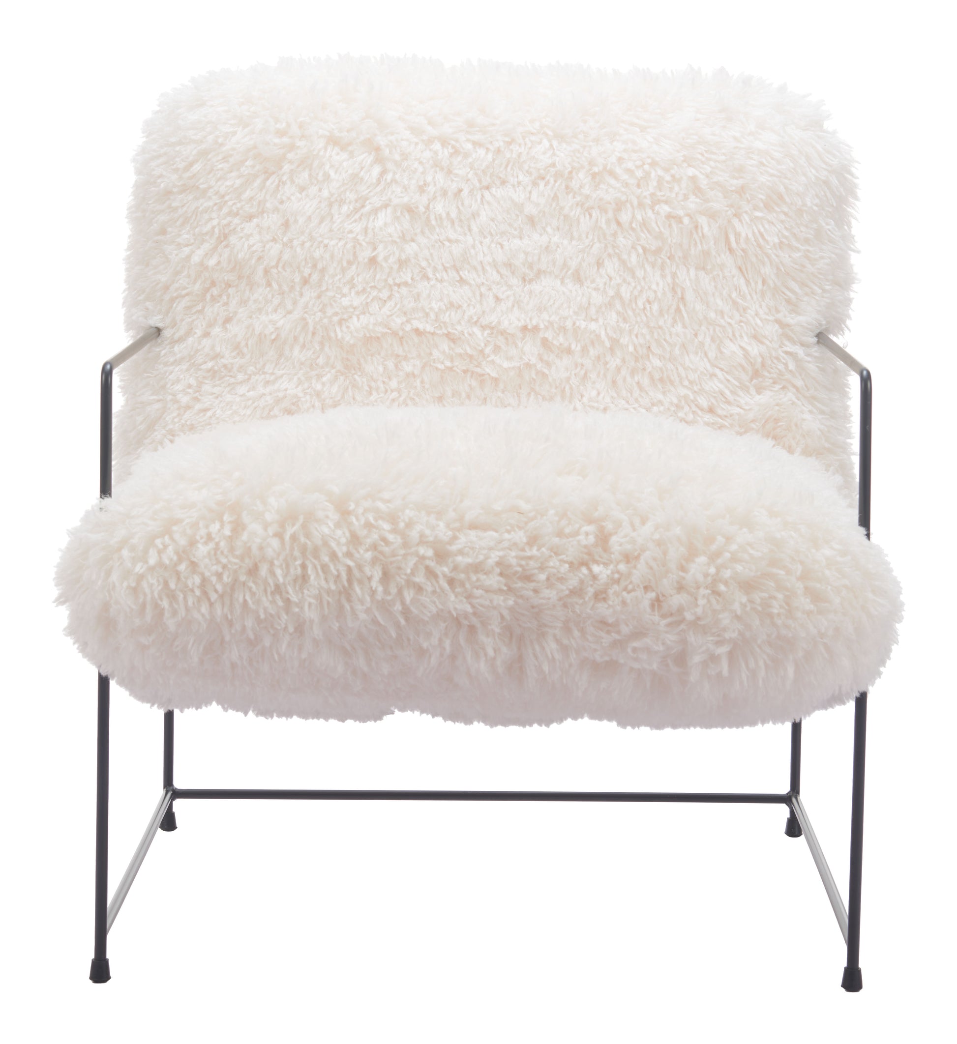 Pelut Accent Chair White - Disselt Designs