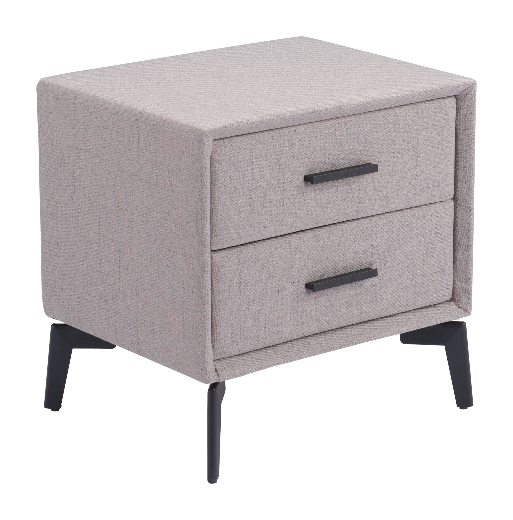 Halle Side Table Gray - Disselt Designs