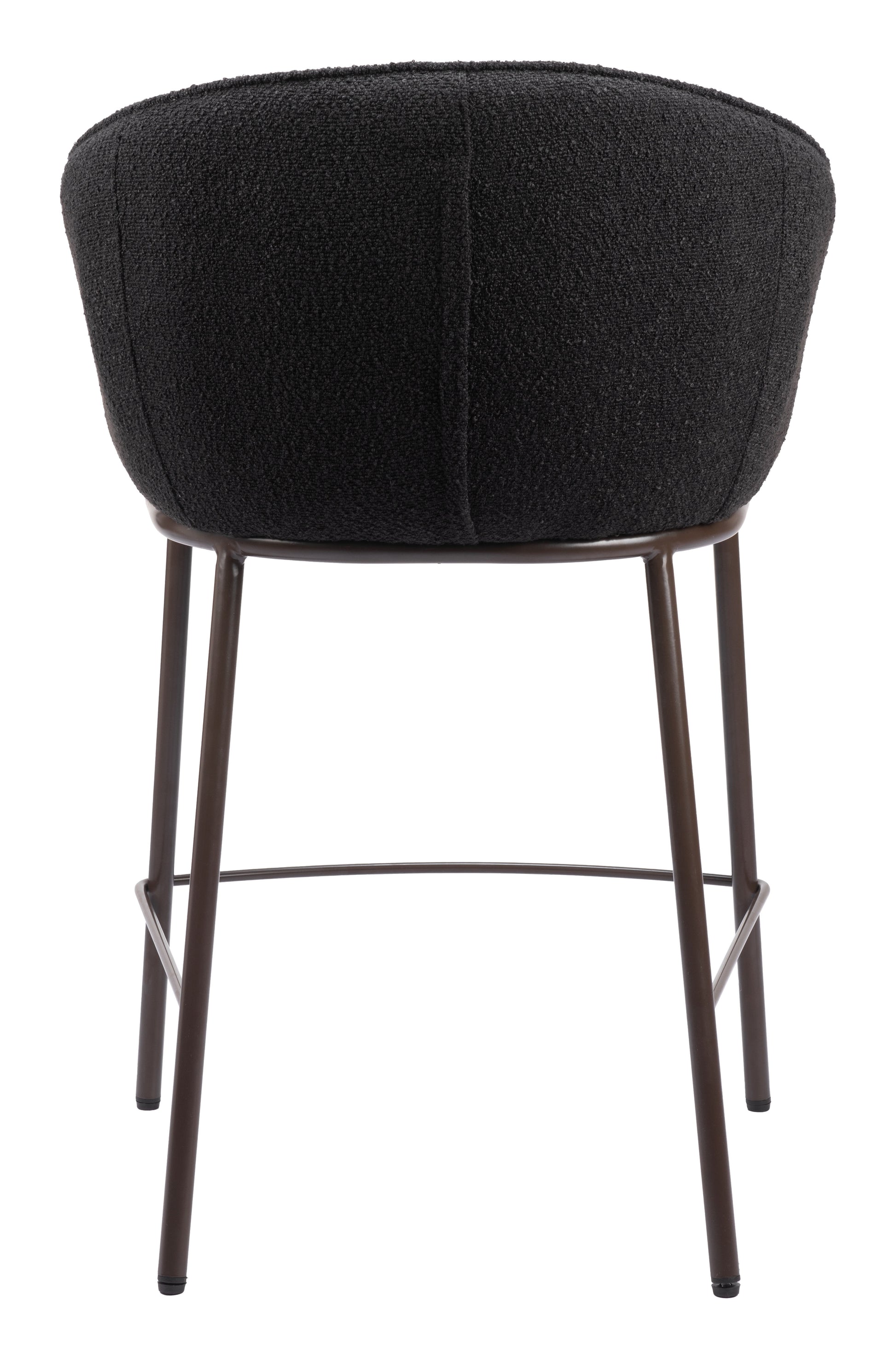 Essen Counter Stool Black & Bronze - Disselt Designs