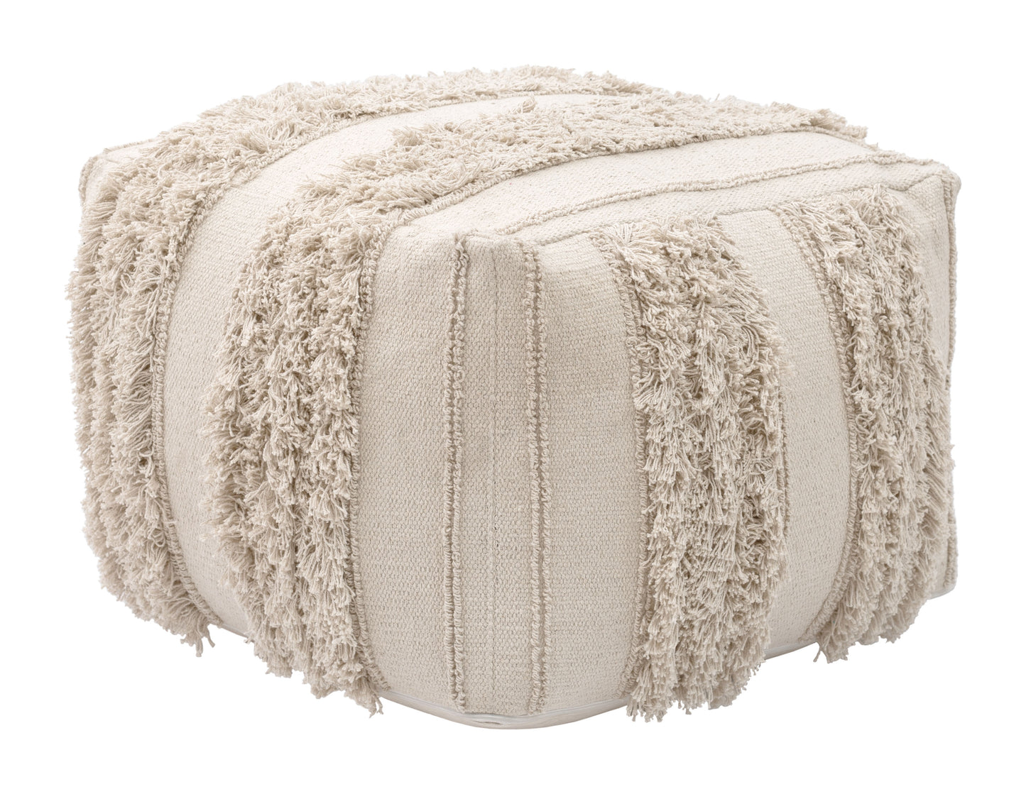 Peru Ottoman Beige - Disselt Designs