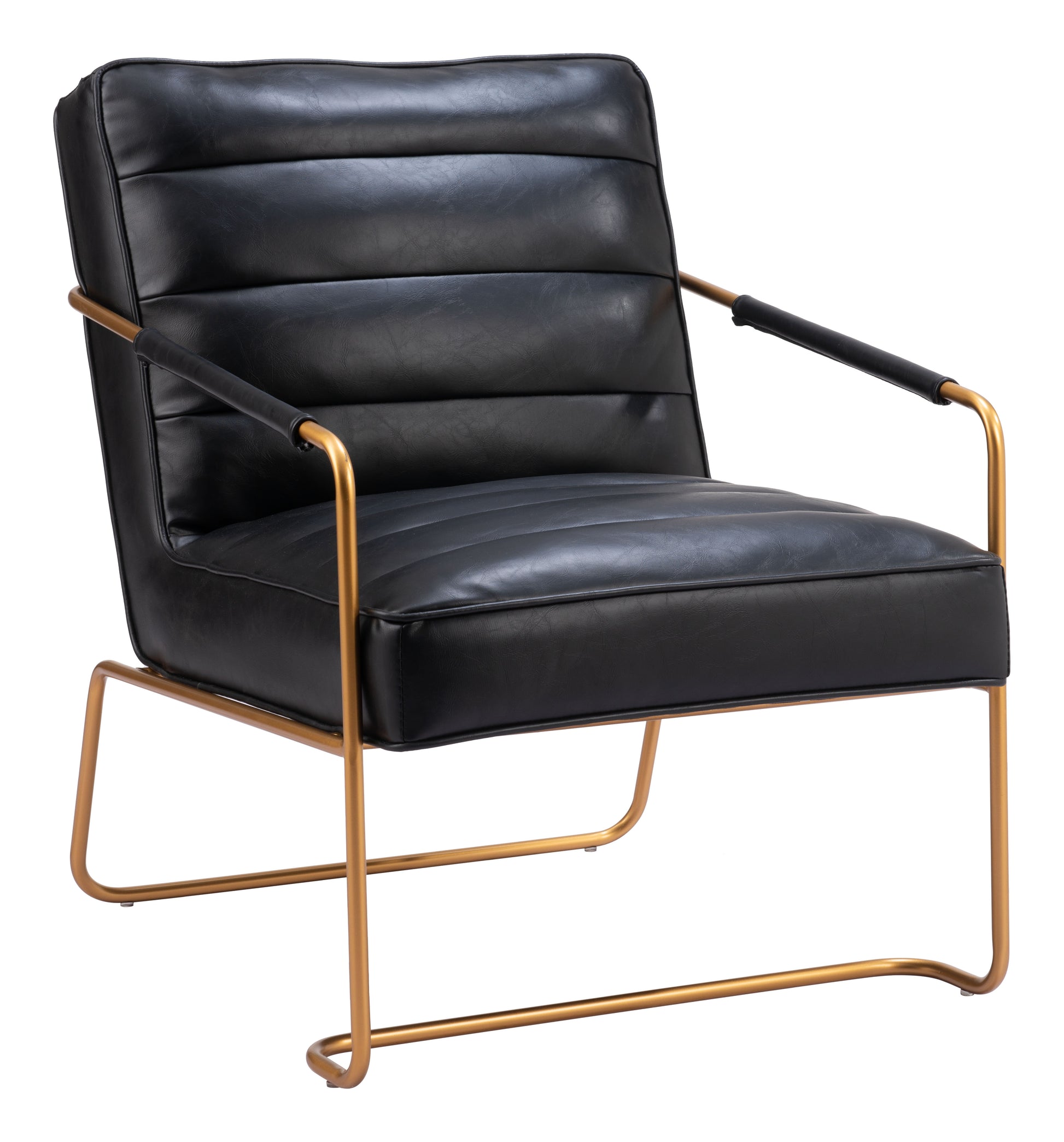 Dallas Accent Chair Vintage Black - Disselt Designs
