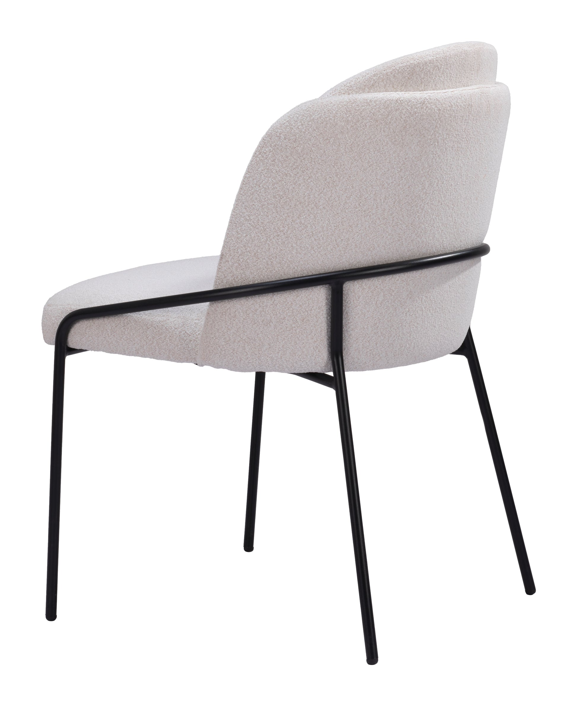 Jambi Dining Chair (Set of 2) Ivory - Disselt Designs