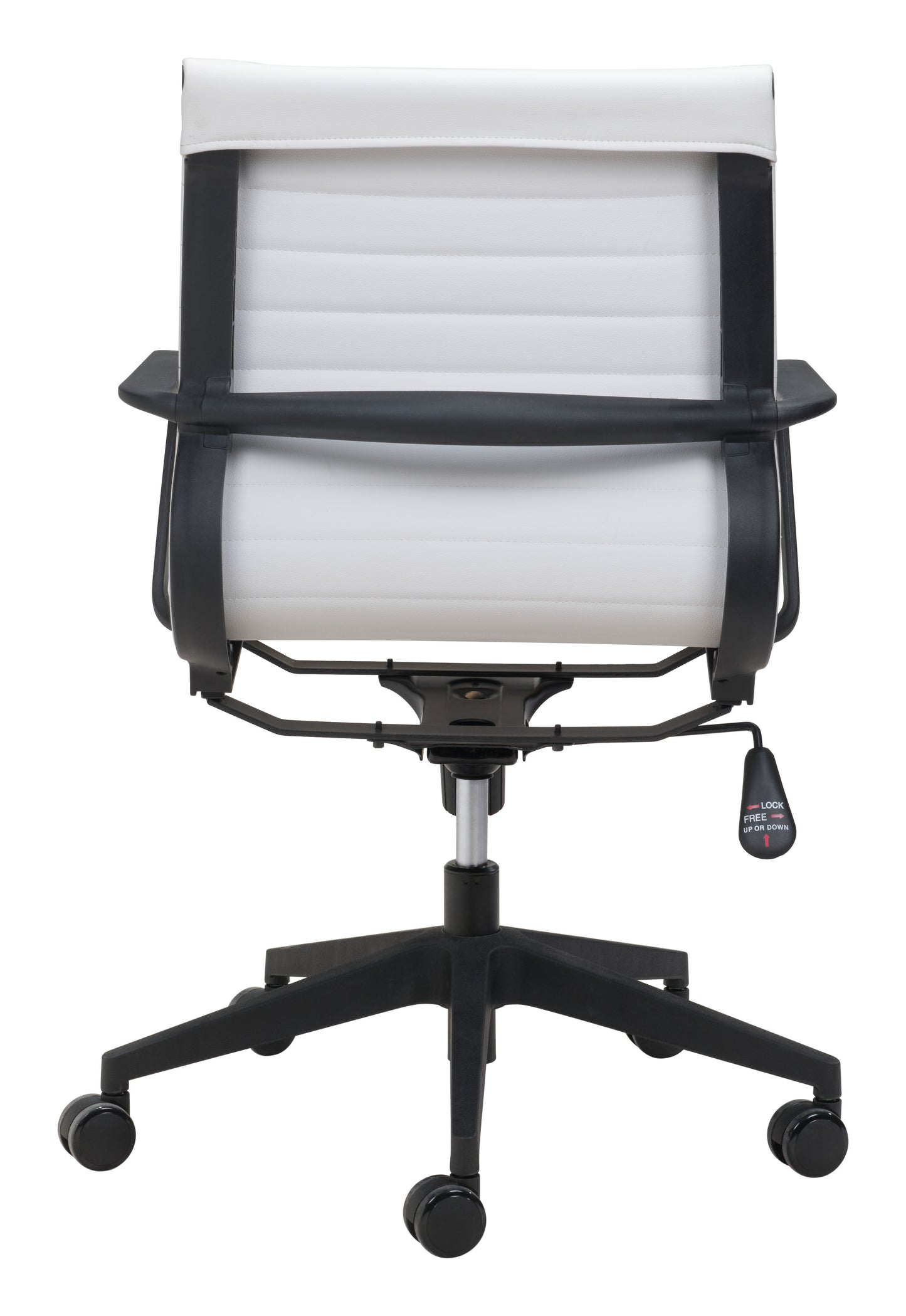 Stacy Office Chair White - Disselt Designs
