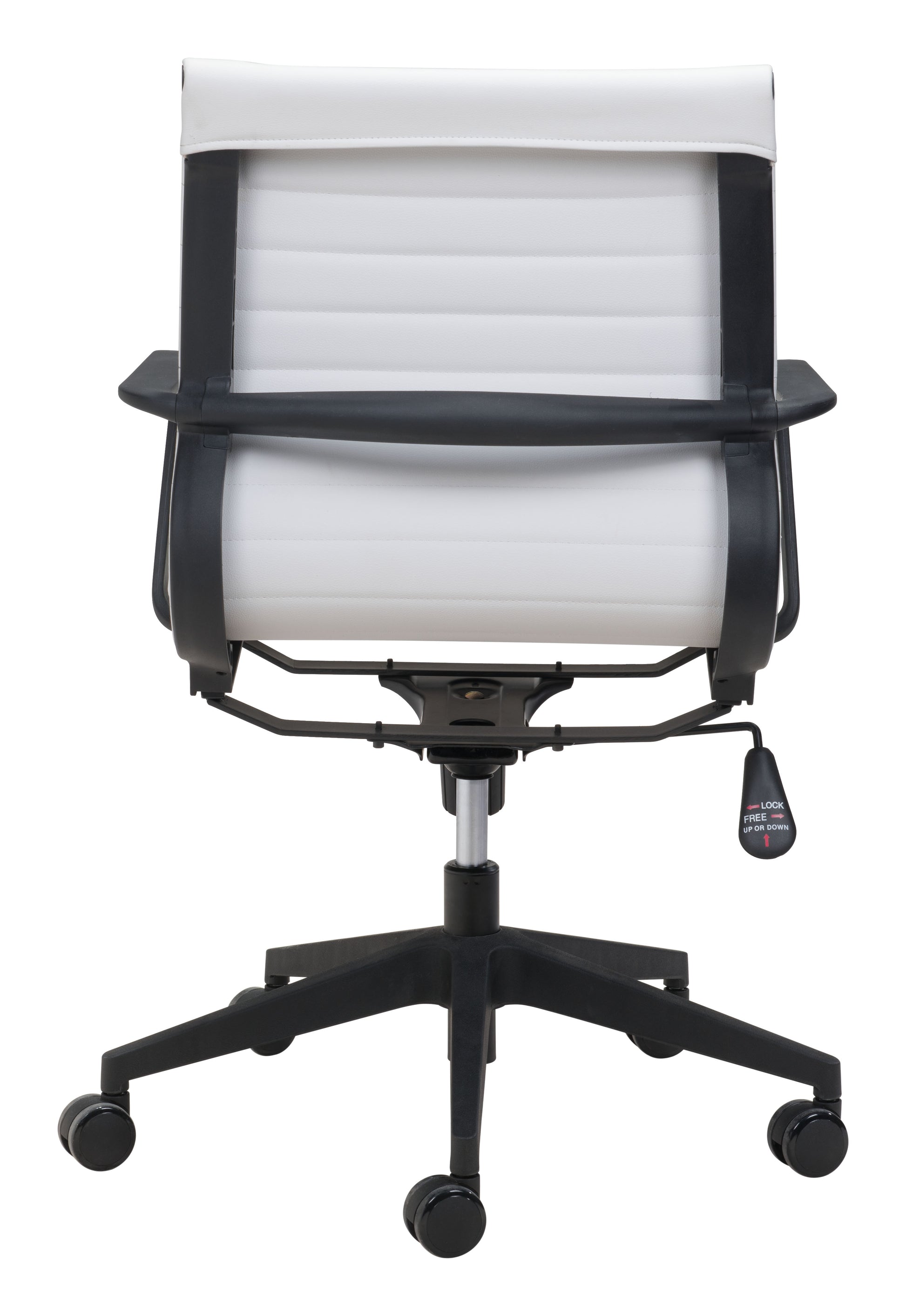 Stacy Office Chair White - Disselt Designs