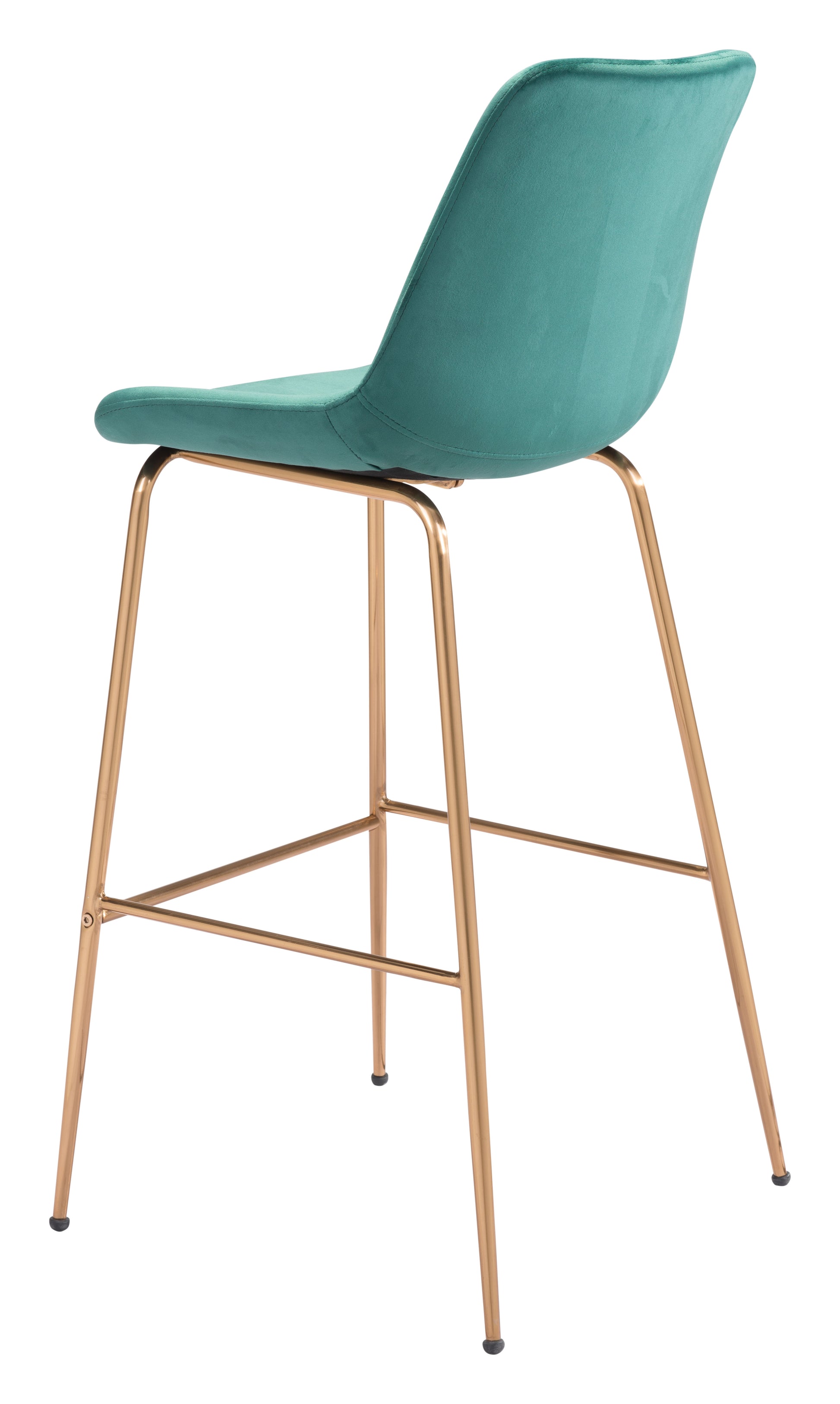 Tony Barstool Green & Gold - Disselt Designs