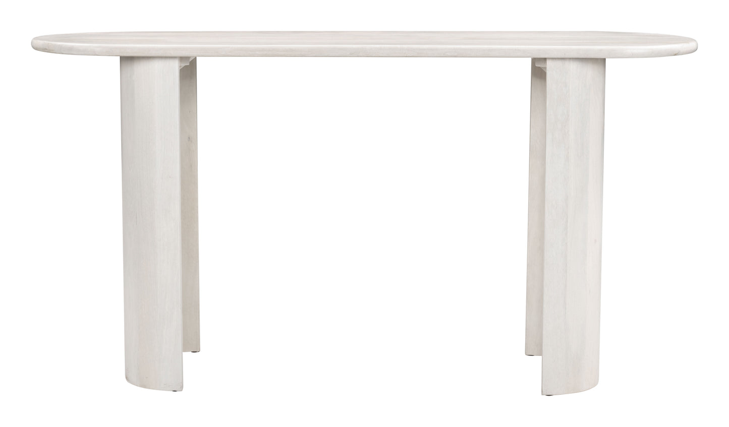 Risan Console Table Whitewashed - Disselt Designs