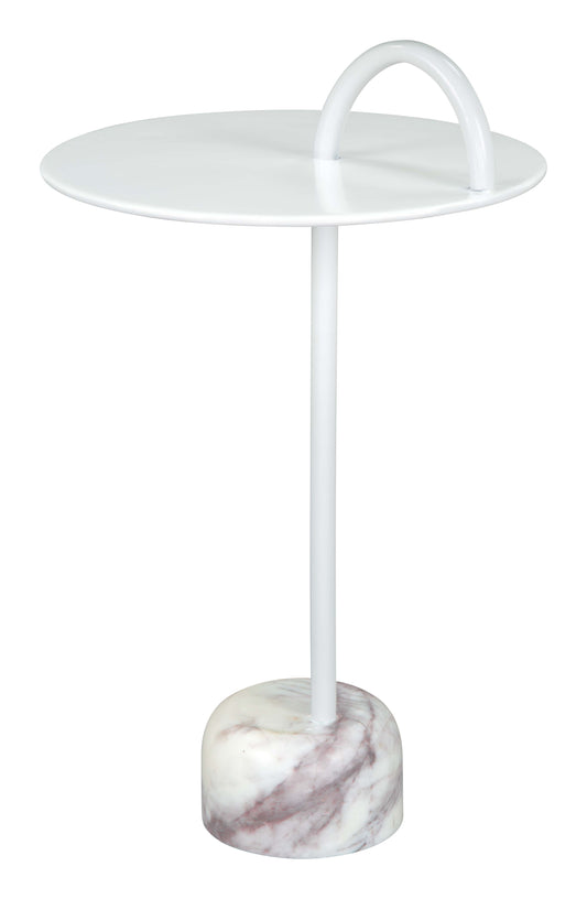 Will Side Table White - Disselt Designs