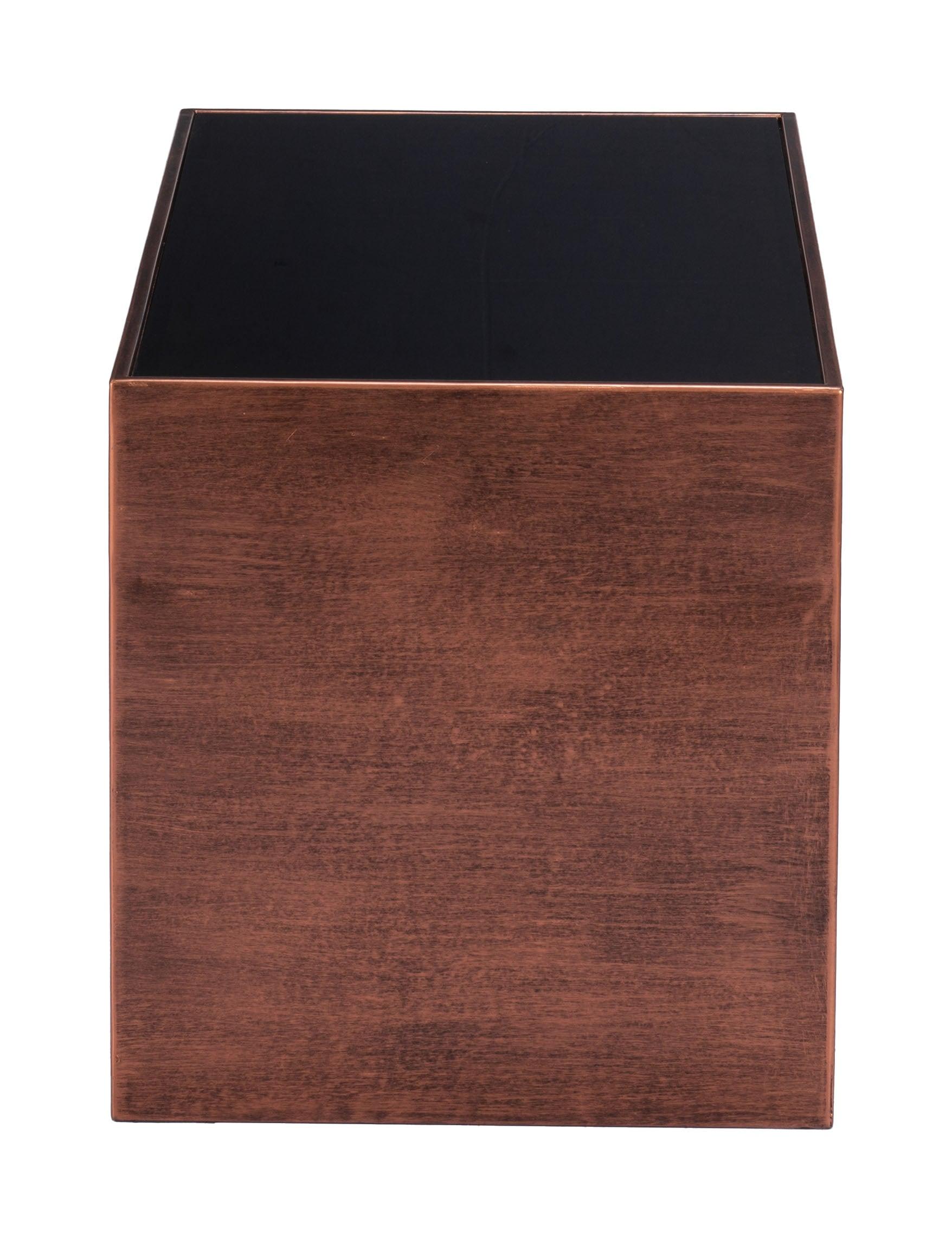Aveiro Coffee Table Copper & Black - Disselt Designs