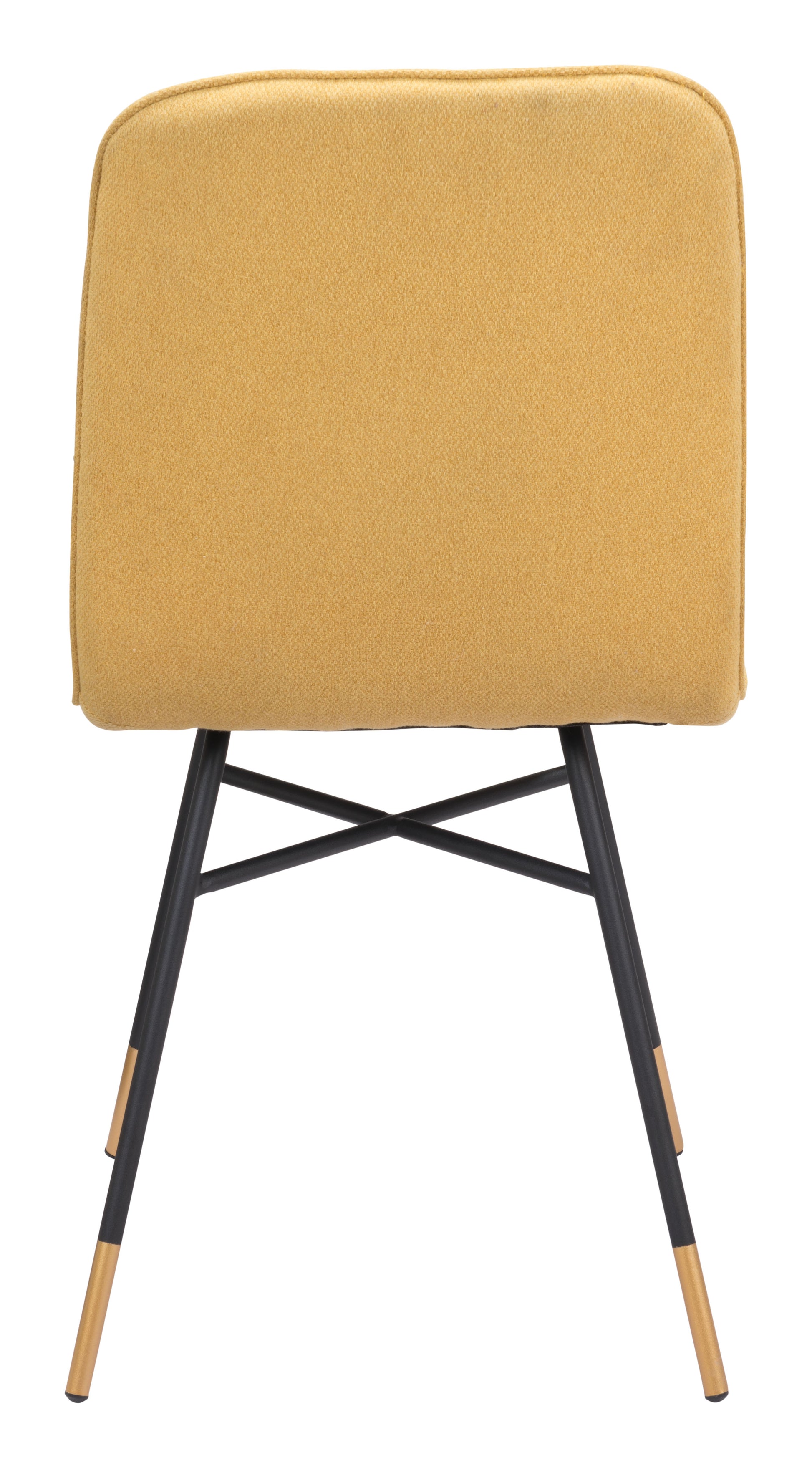 Var Dining Chair (Set of 2) Yellow - Disselt Designs