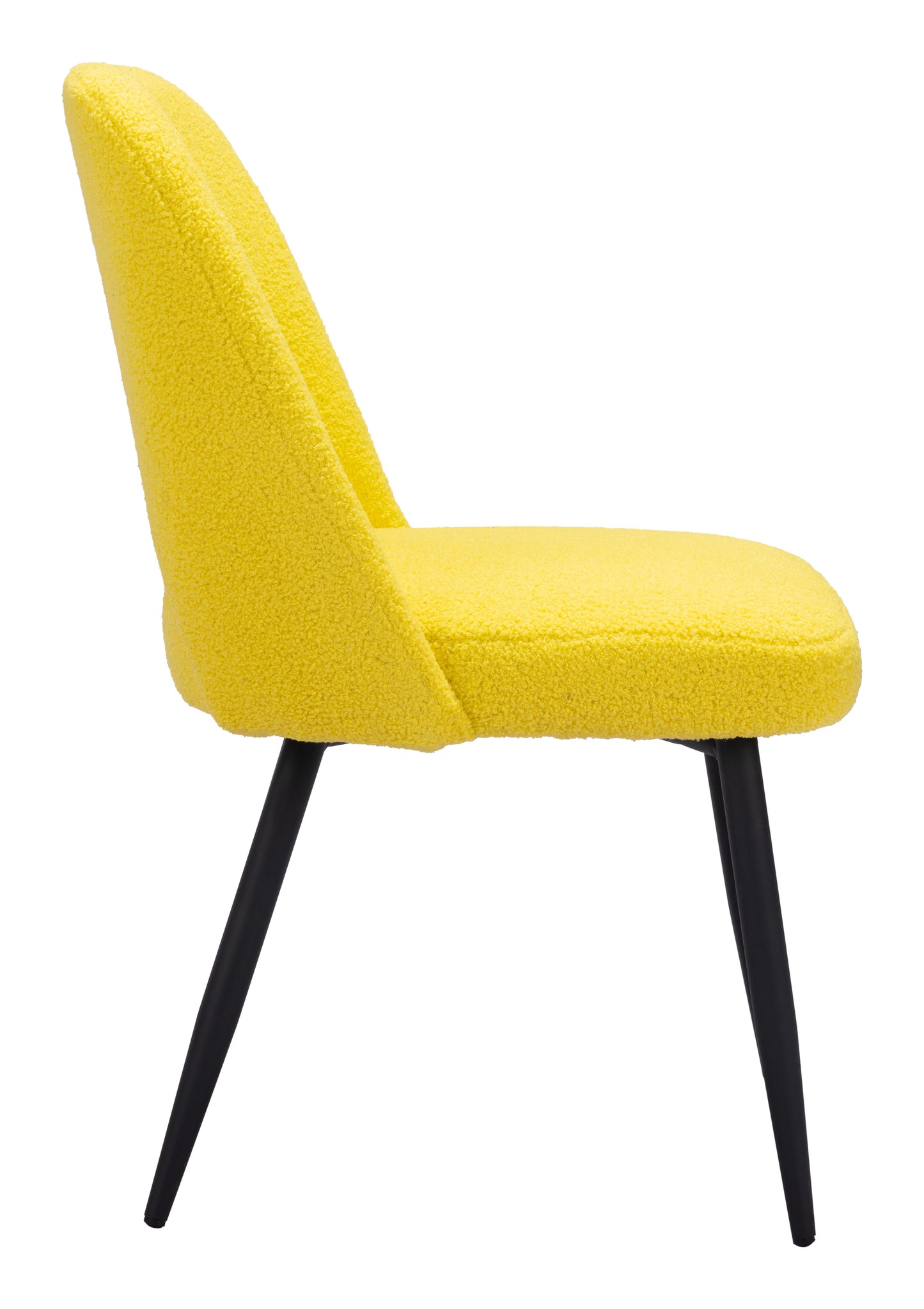 Teddy Dining Chair (Set of 2) Yellow - Disselt Designs