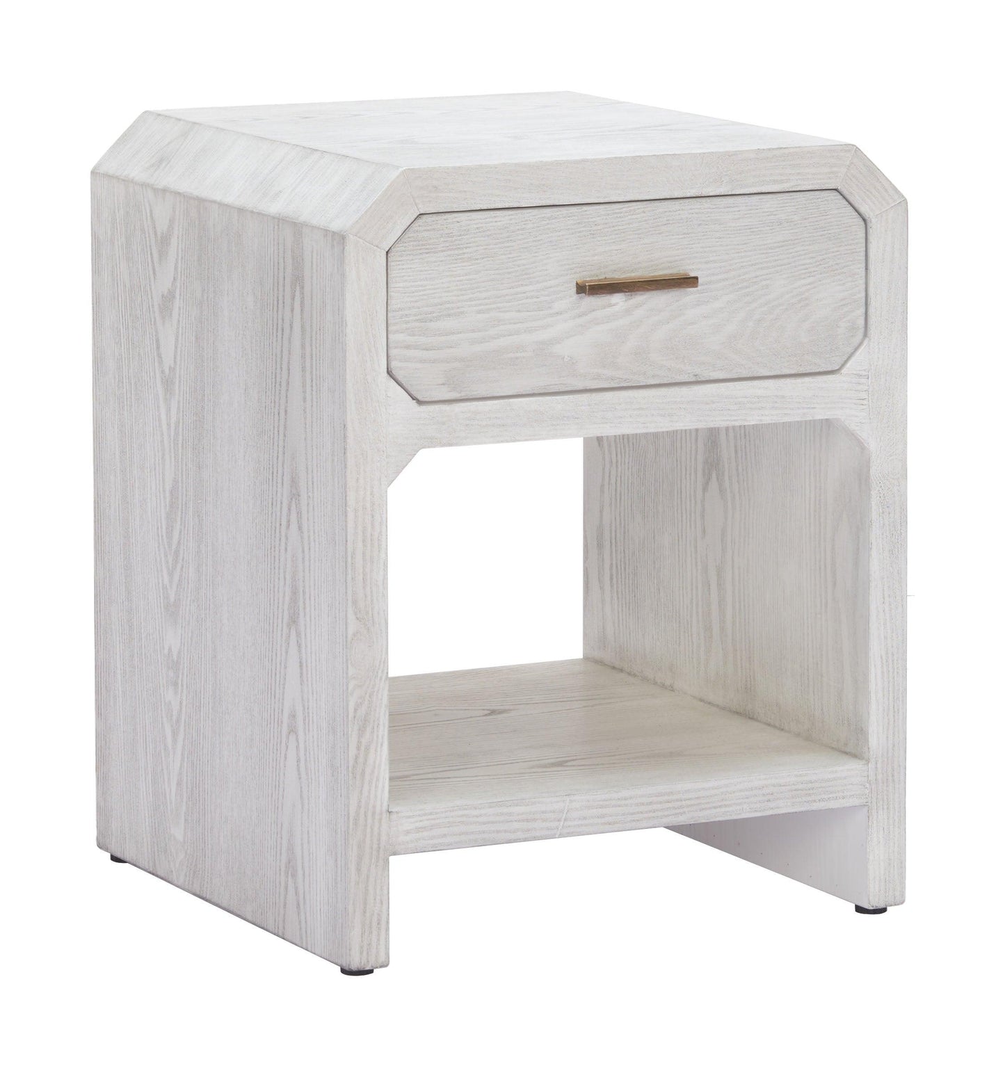 Yume Side Table Oak White - Disselt Designs