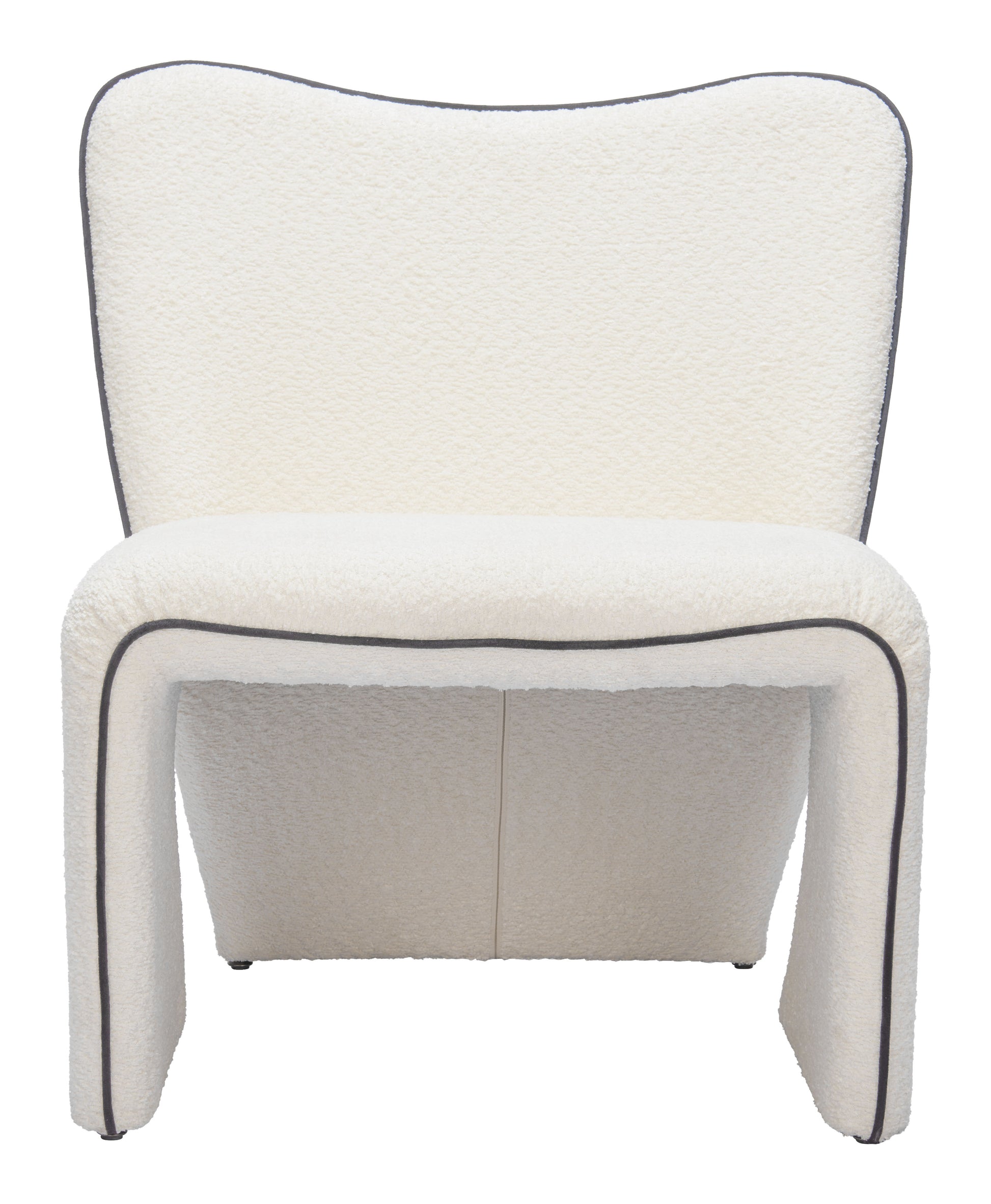 Novo Accent Chair Ivory - Disselt Designs