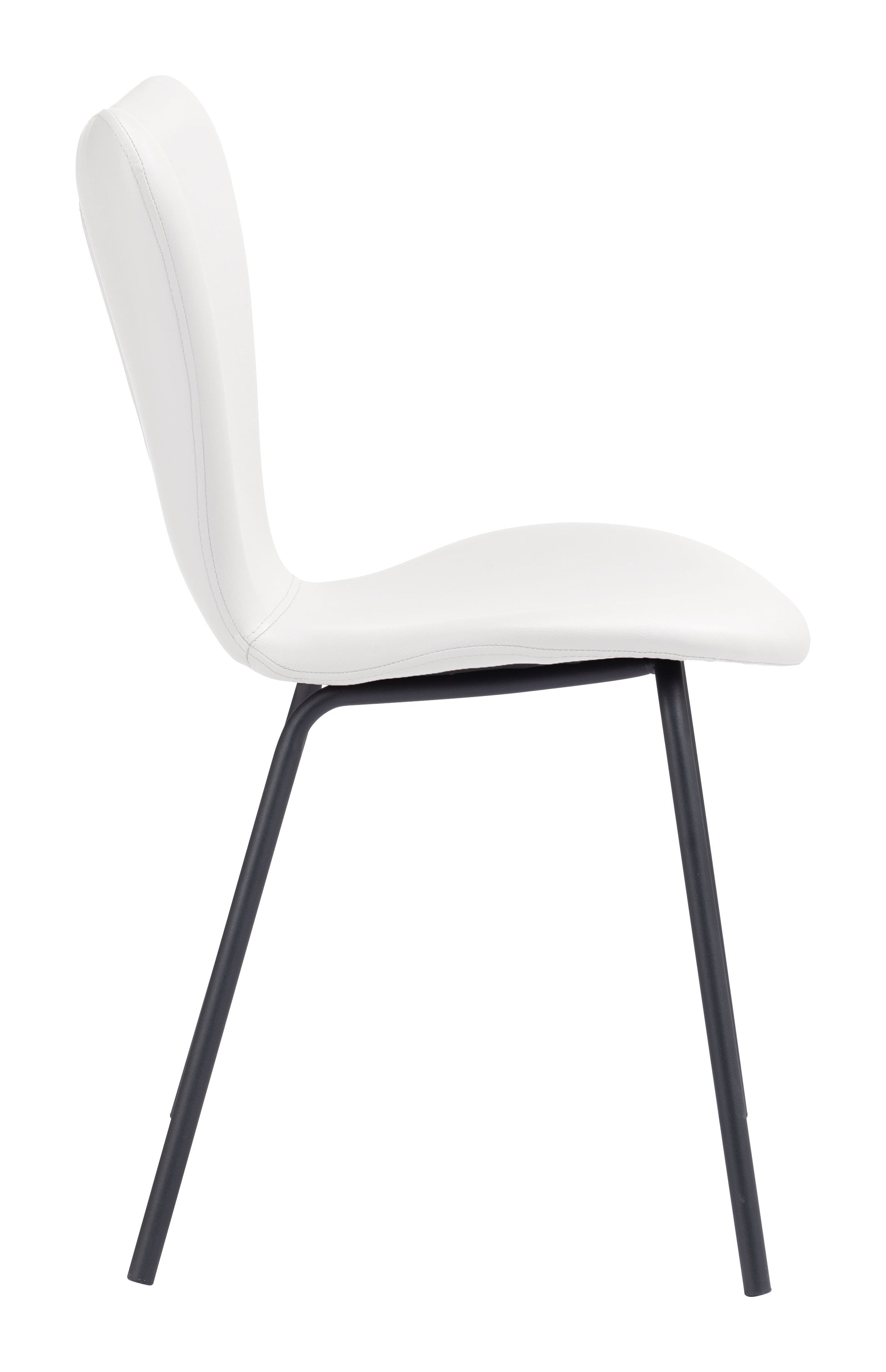 Torlo Dining Chair (Set of 2) White - Disselt Designs