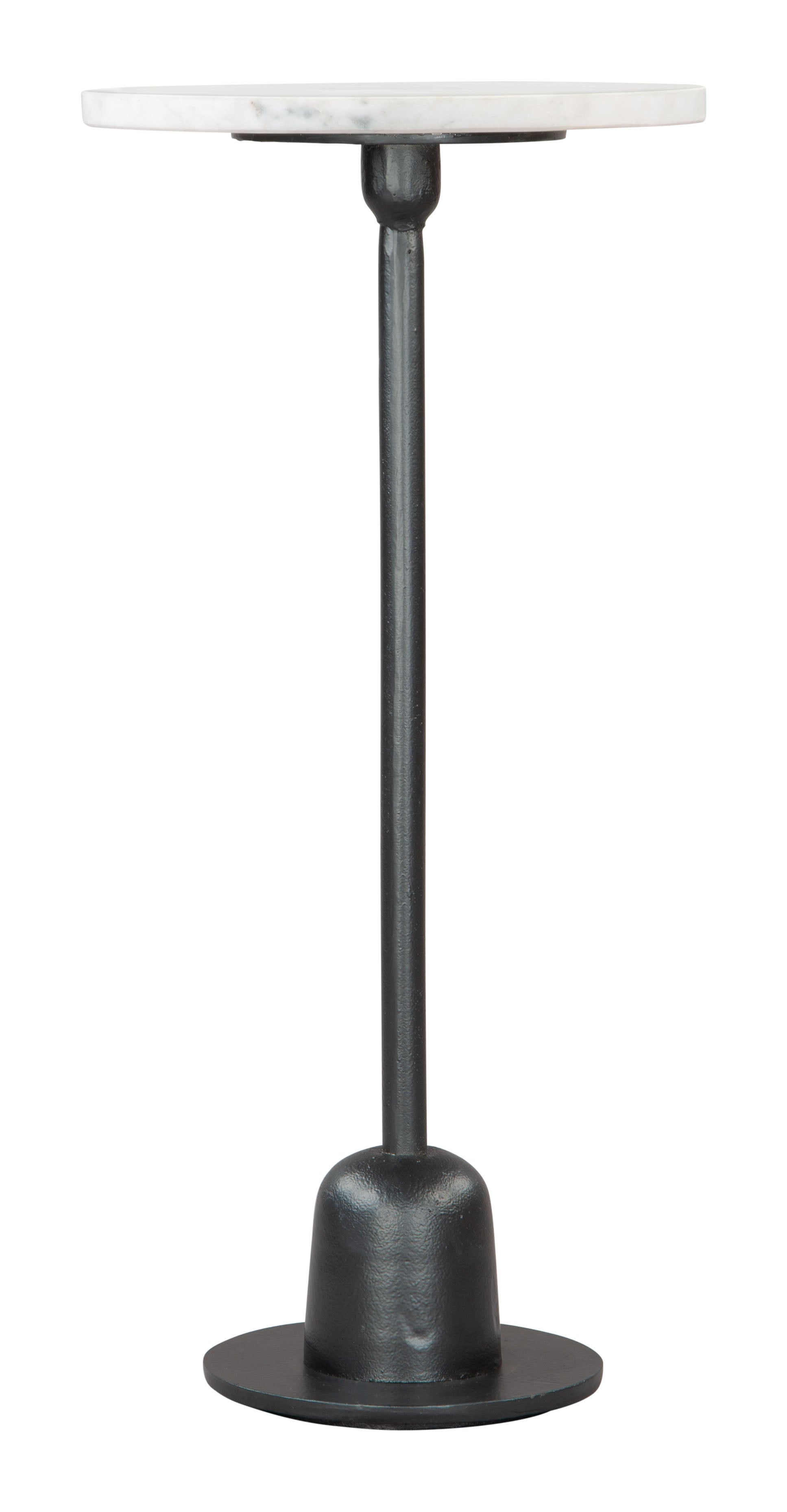 Woozy Side Table White & Black - Disselt Designs