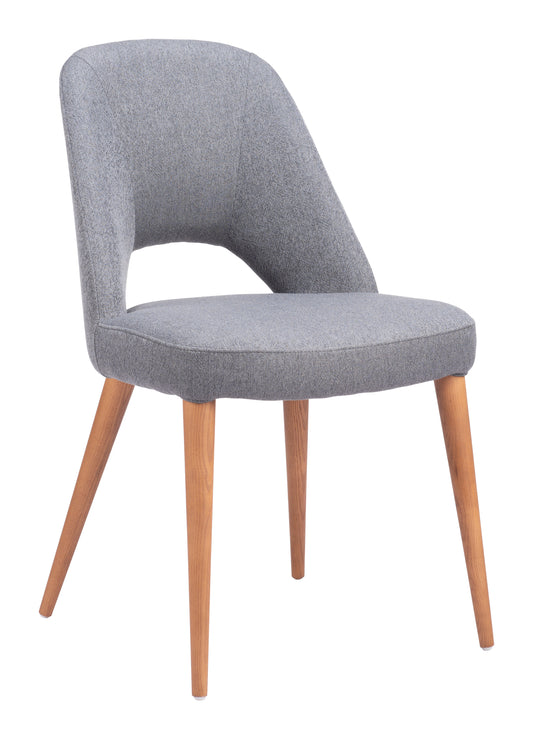 Leith Dining Chair (Set of 2) Gray - Disselt Designs