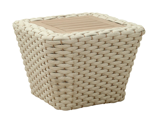 Antul Coffee Table White & Natural - Disselt Designs