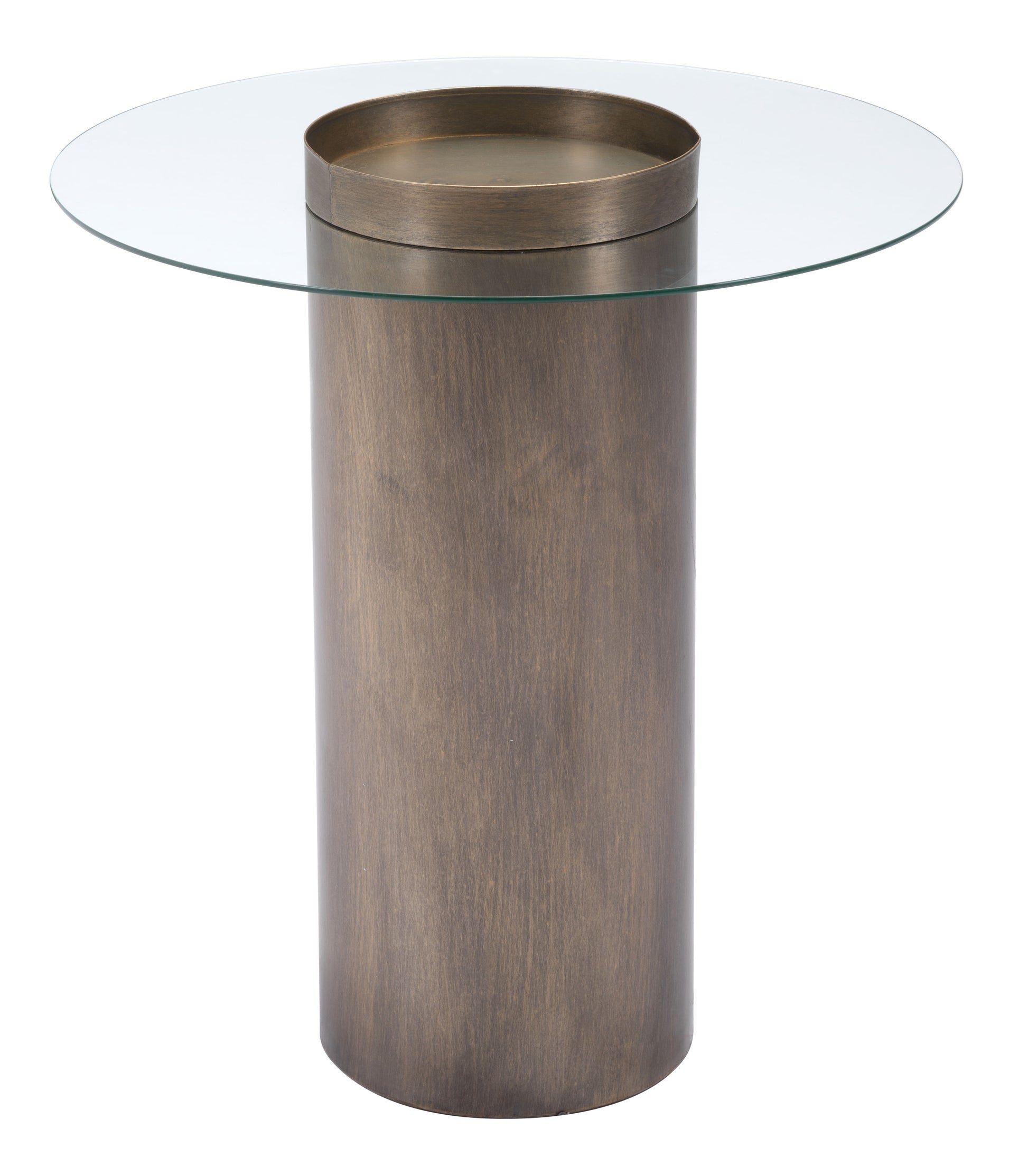 Emi End Table Antique Bronze - Disselt Designs