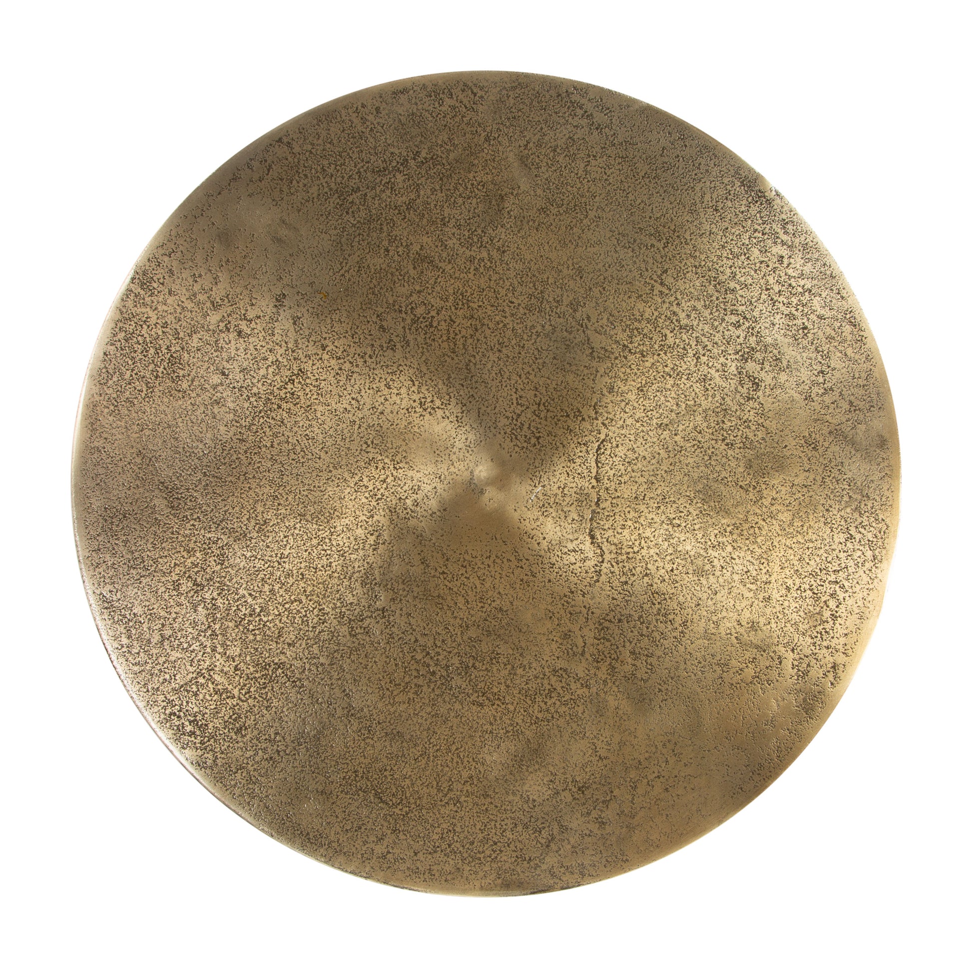 Lexi Side Table Antique Brass - Disselt Designs