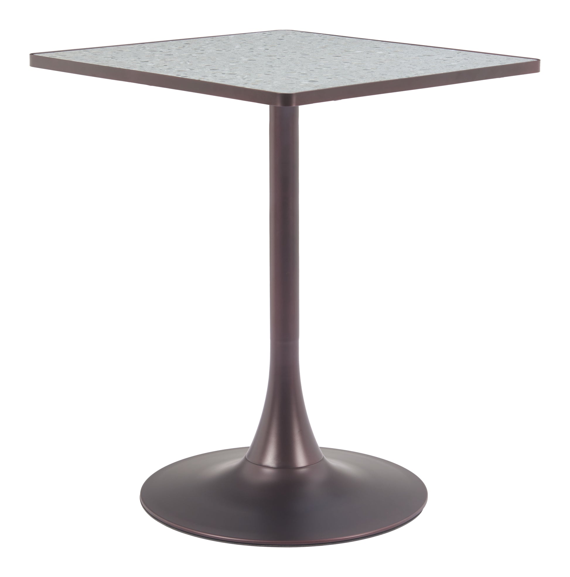 Spot Bistro Table Gray & Bronze - Disselt Designs