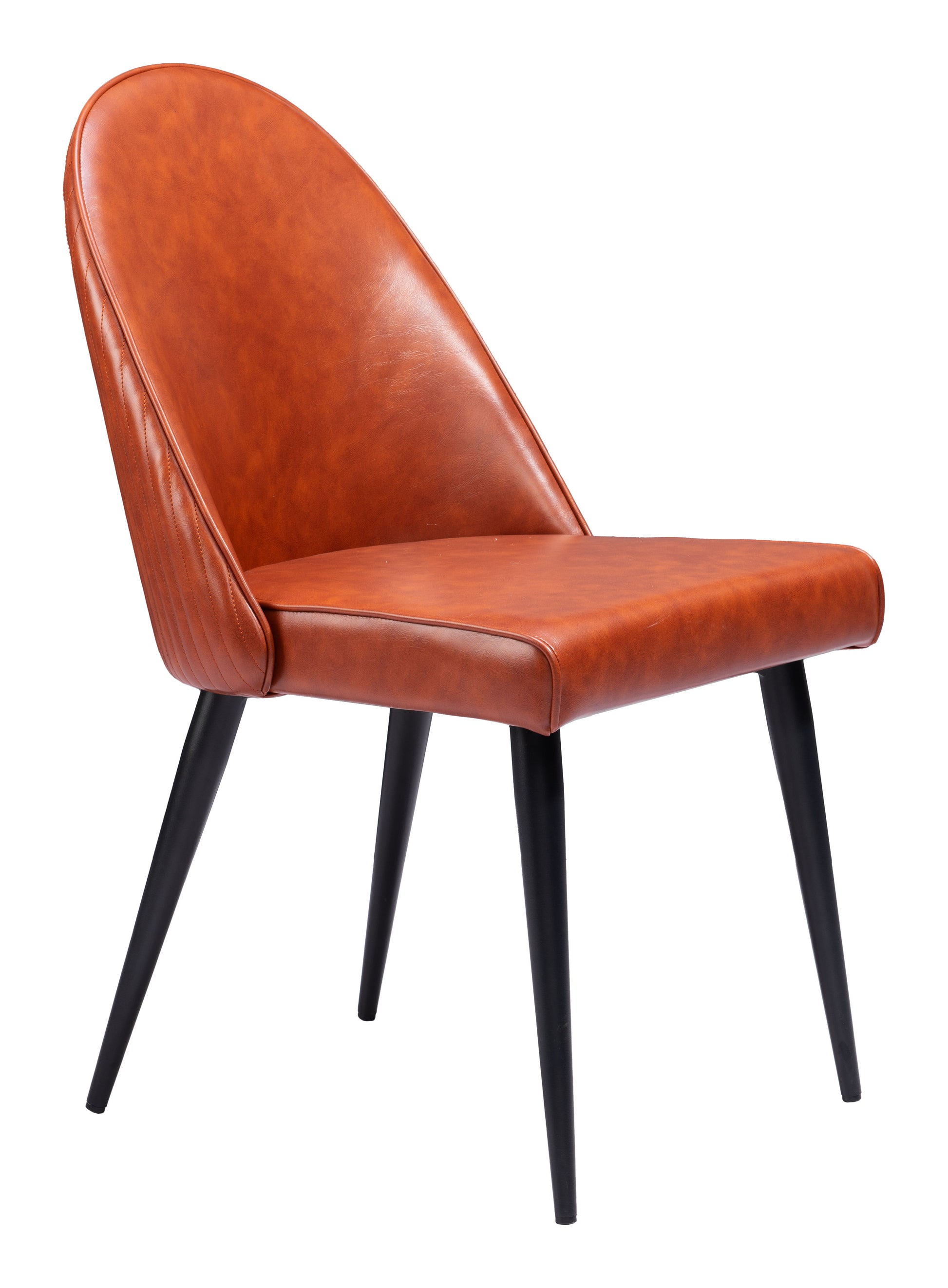 Silloth Armless Dining Chair (Set of 2) Brown - Disselt Designs
