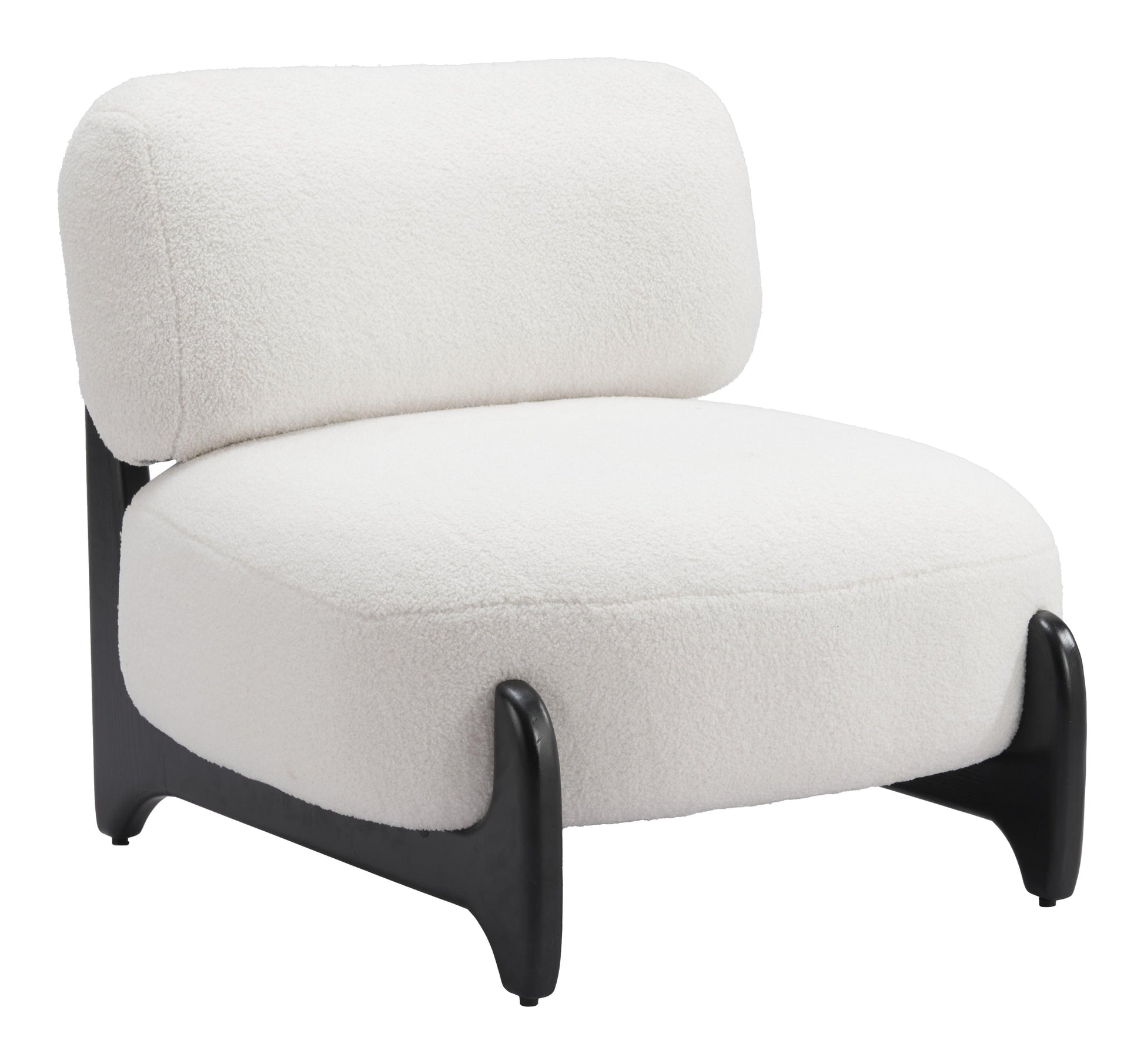 Bombo Accent Chair White - Disselt Designs