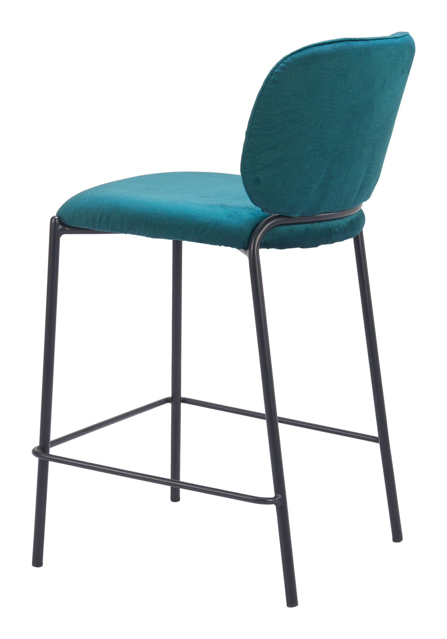 Plat Counter Stool (Set of 2) Green - Disselt Designs