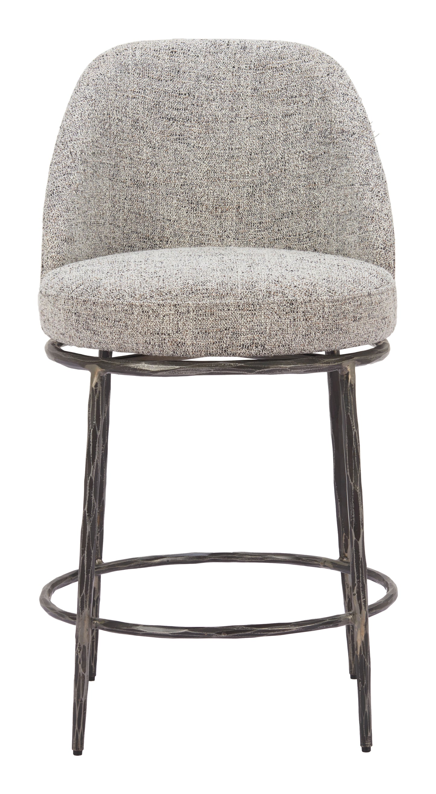 Nordhavn Swivel Counter Stool Gray - Disselt Designs