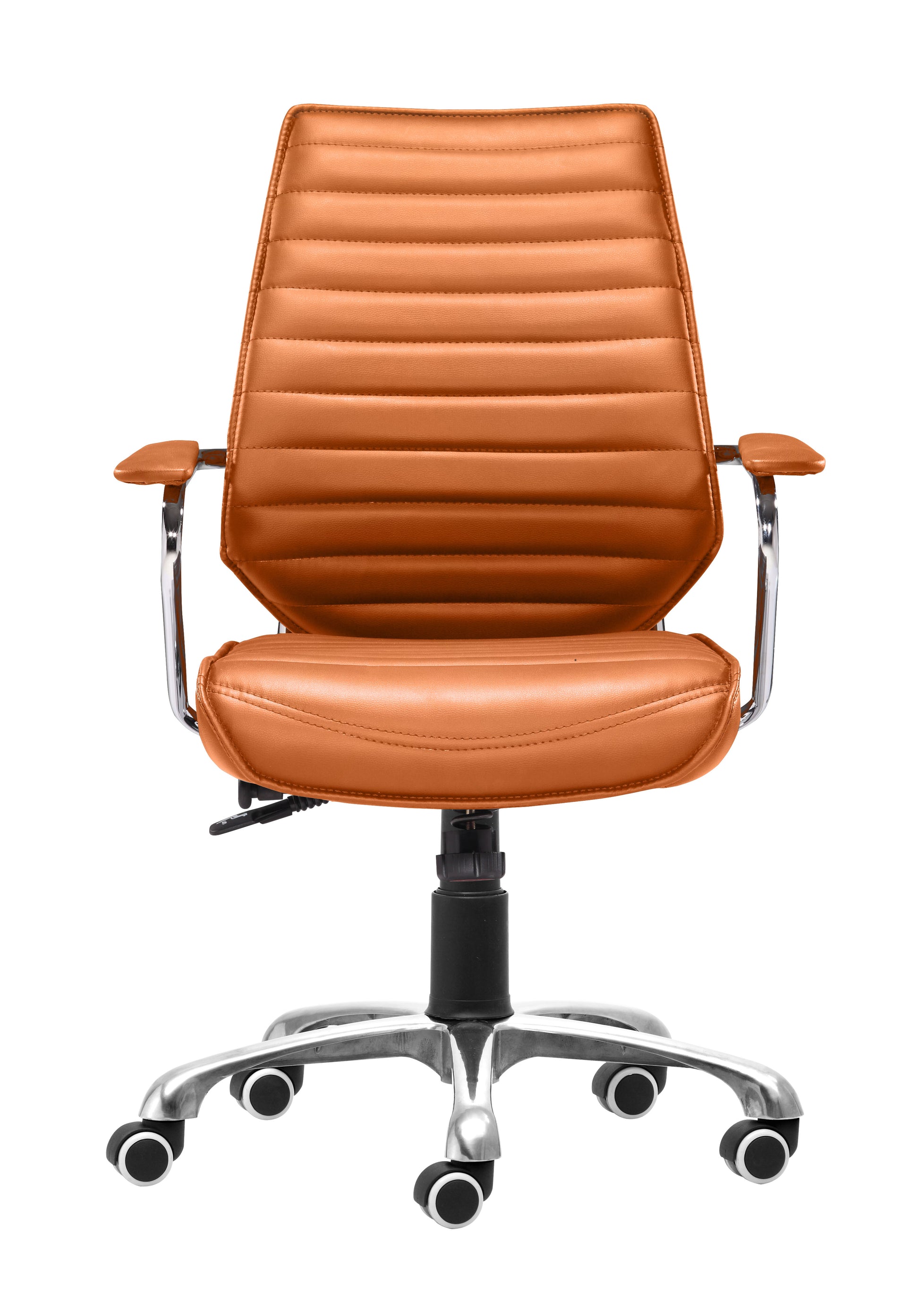 Enterprise Low Back Office Chair Orange - Disselt Designs
