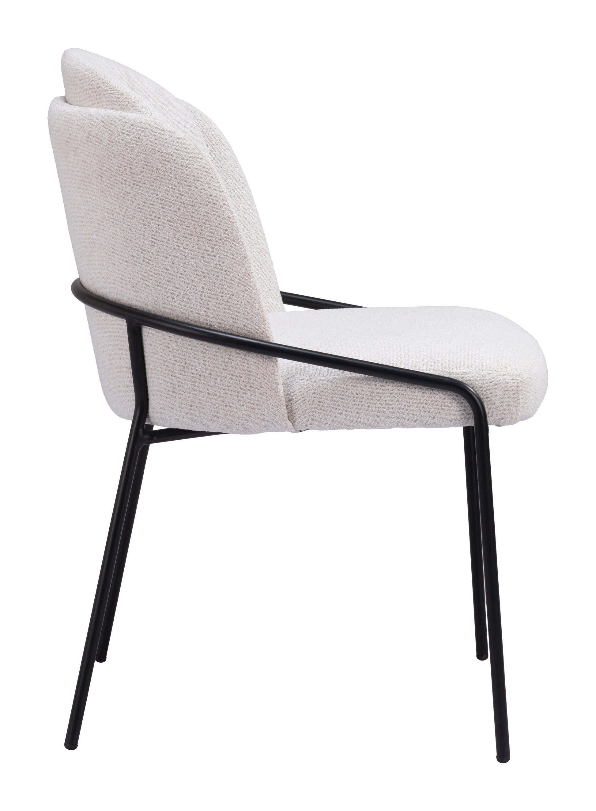 Jambi Dining Chair (Set of 2) Ivory - Disselt Designs
