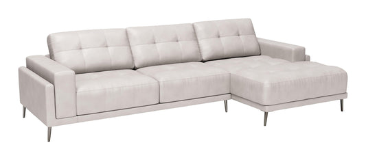 Bliss RAF Chaise Sectional Beige - Disselt Designs