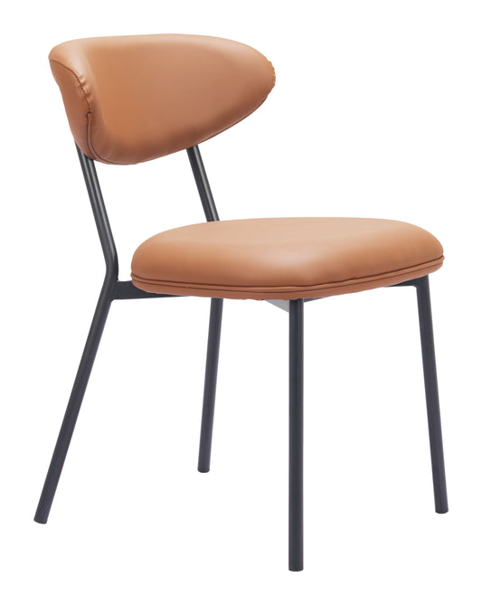 Rorun Dining Chair (Set of 4) Brown - Disselt Designs