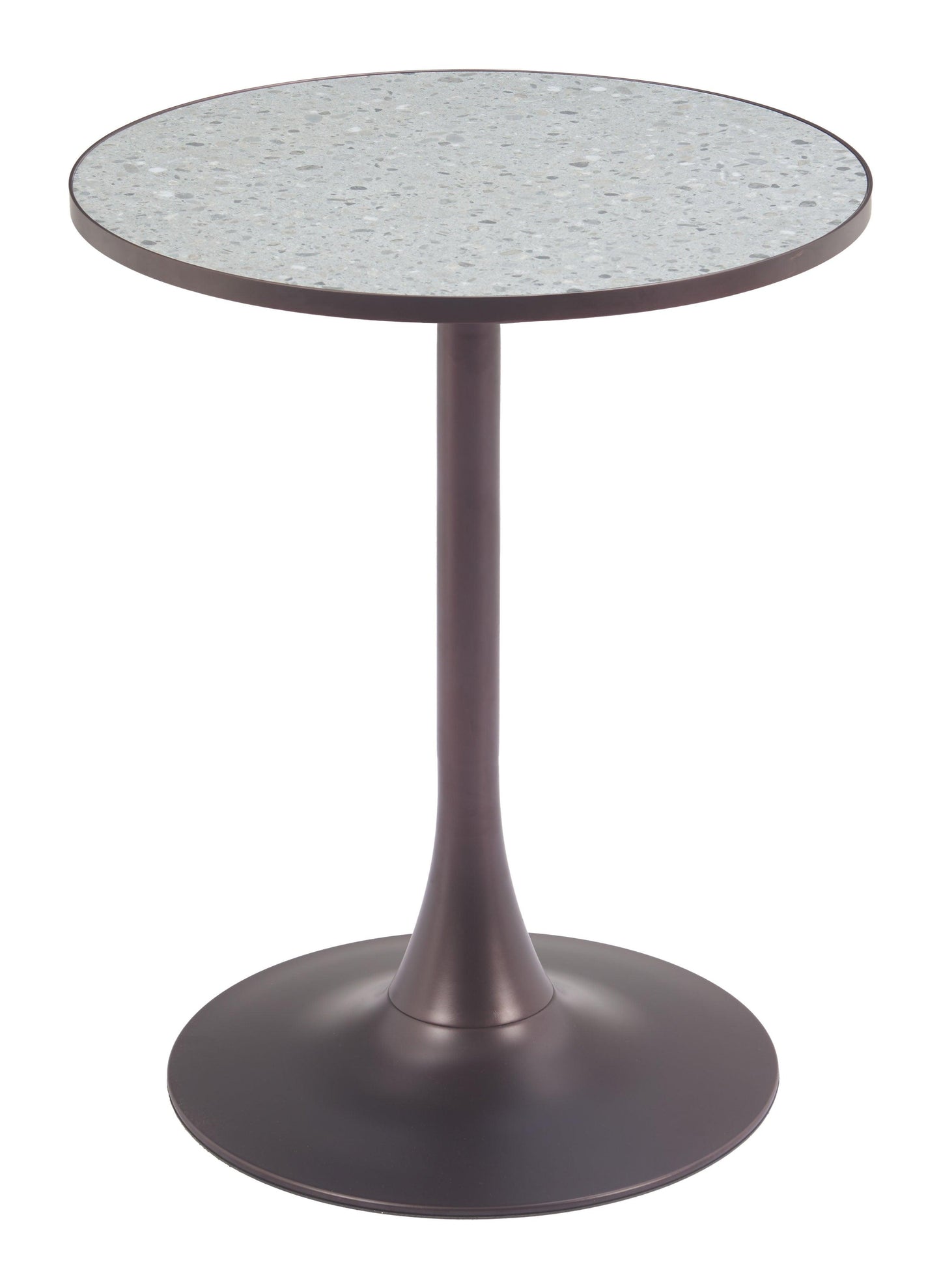 Bite Bistro Table Gray & Bronze - Disselt Designs