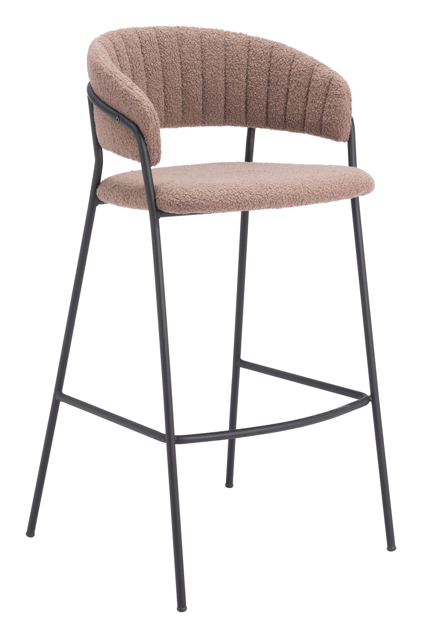 Josephine Barstool (Set of 2) Brown - Disselt Designs