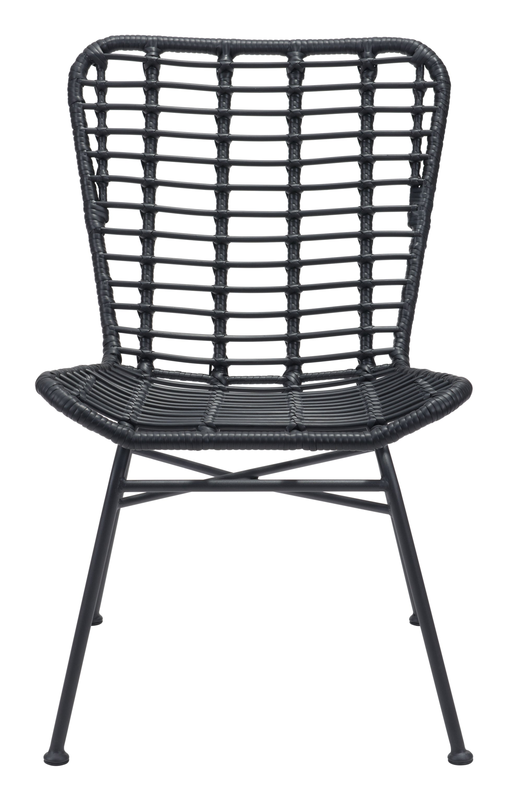 Lorena Dining Chair (Set of 2) Black - Disselt Designs