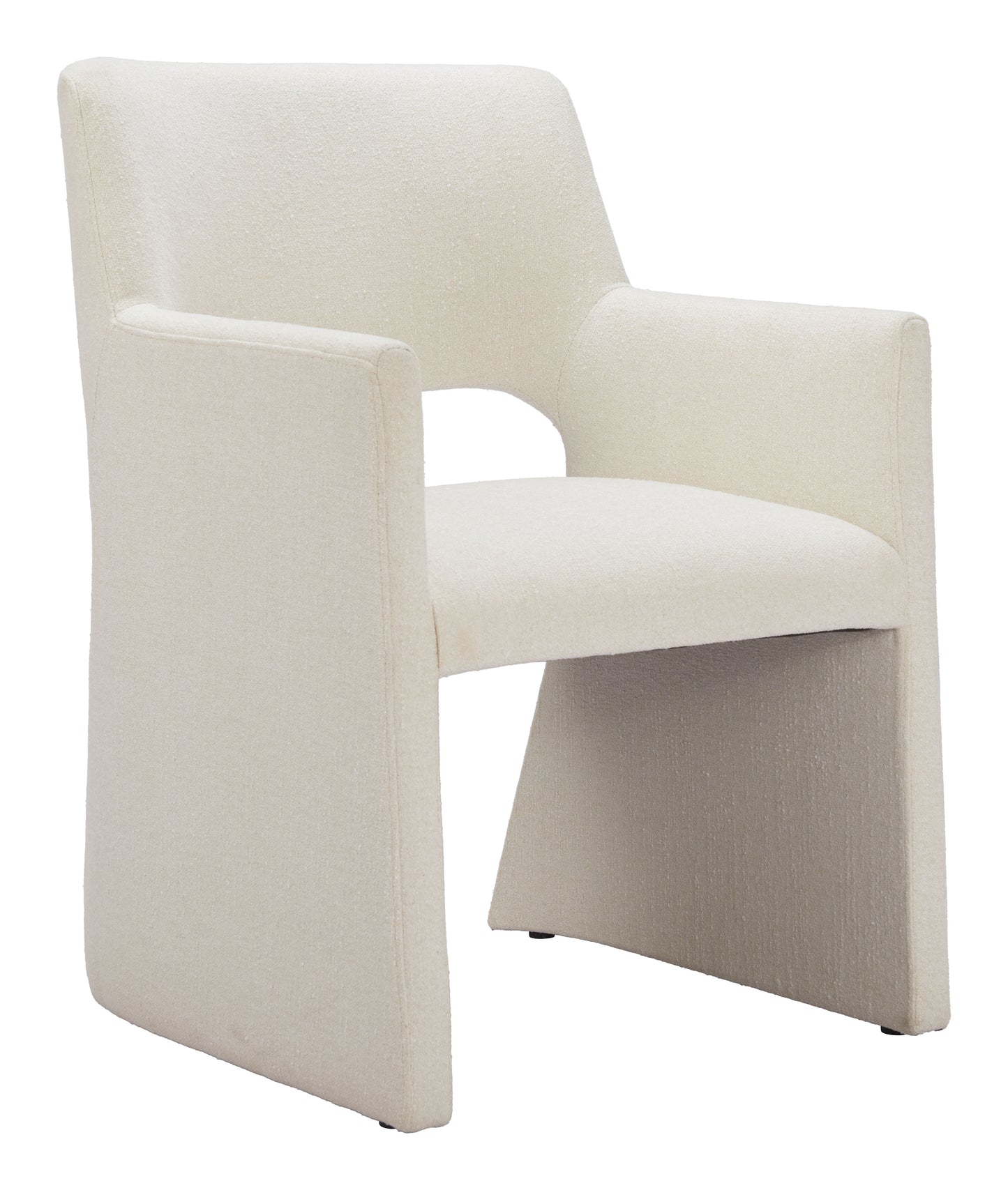 Minet Dining Chair Linen White - Disselt Designs