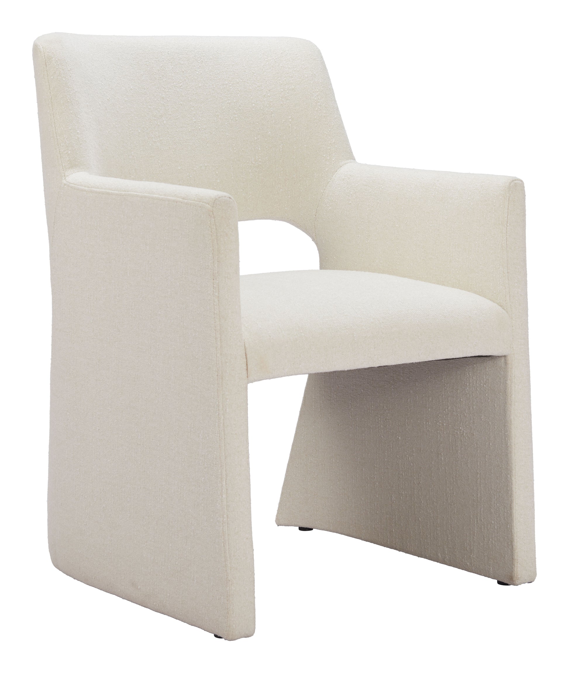 Minet Dining Chair Linen White - Disselt Designs