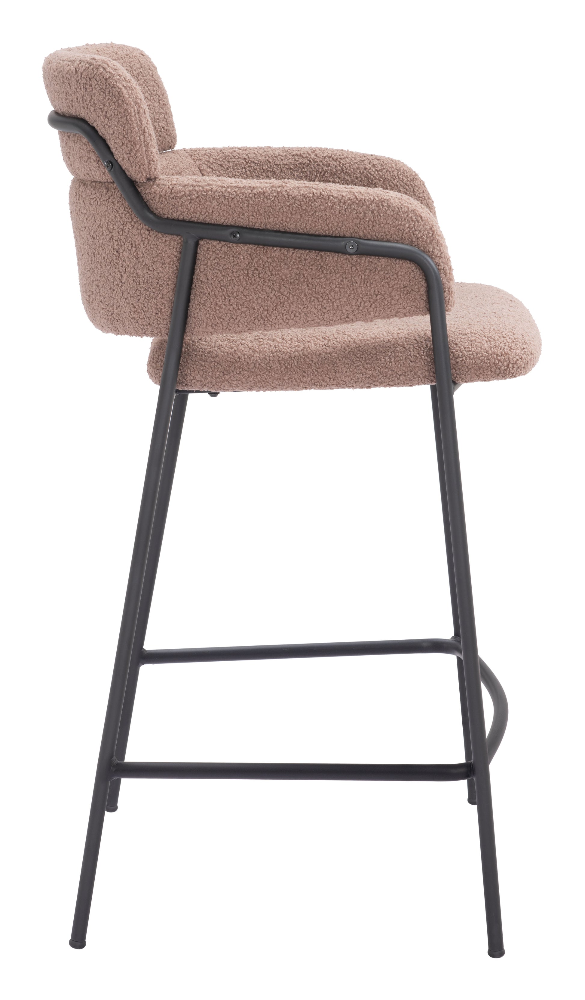 Marcel Counter Stool (Set of 2) Brown - Disselt Designs