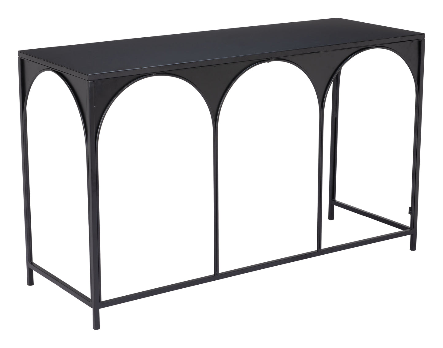 Loriet Console Table Black - Disselt Designs