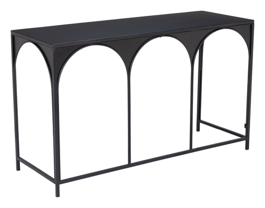 Loriet Console Table Black - Disselt Designs