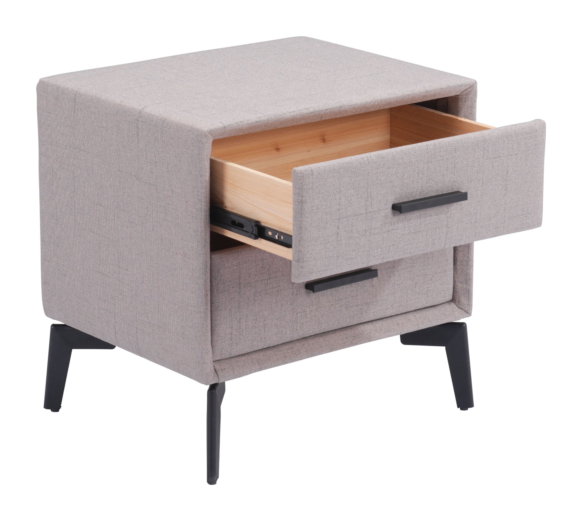 Halle Side Table Gray - Disselt Designs