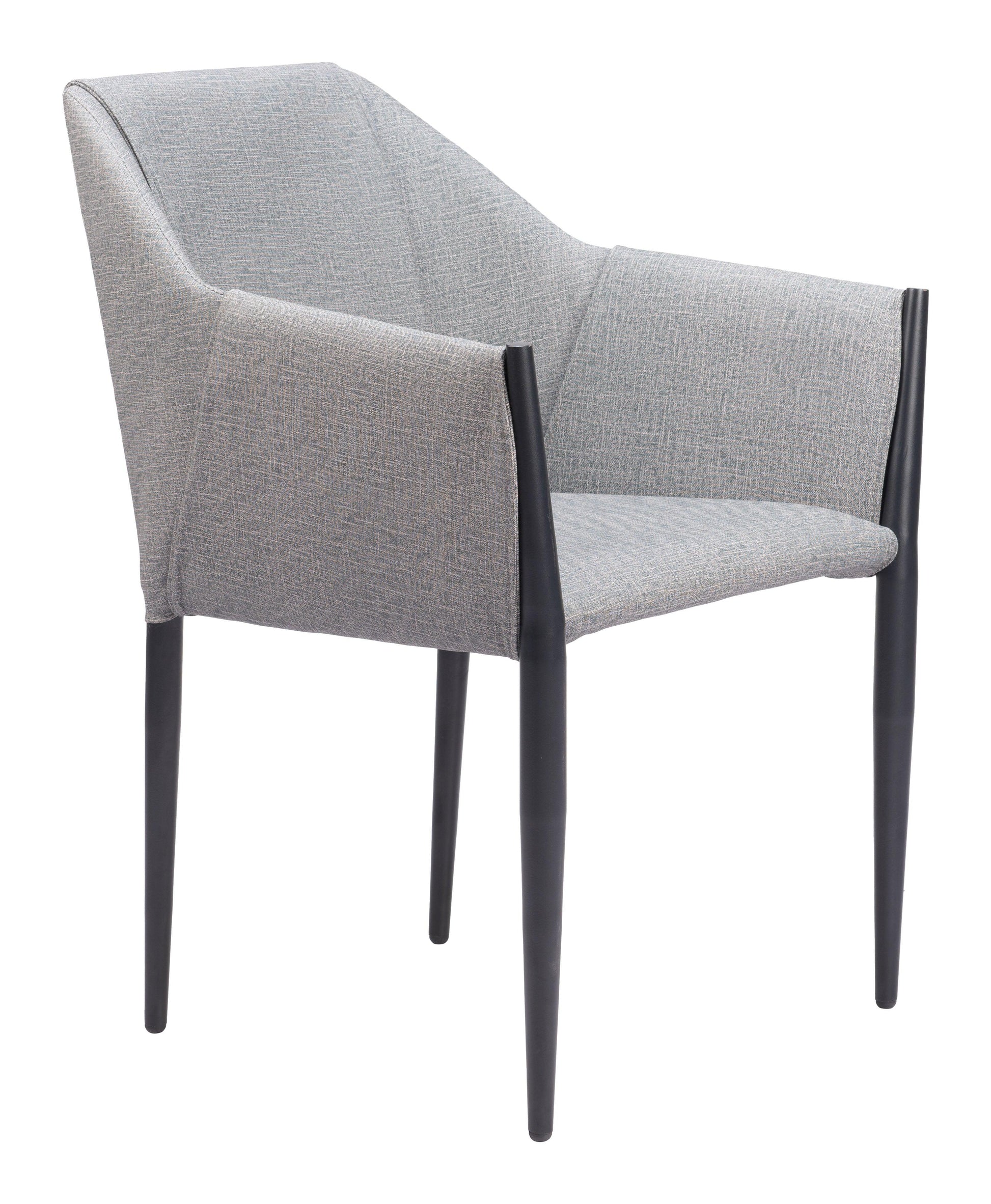 Andover Dining Chair (Set of 2) Slate Gray - Disselt Designs