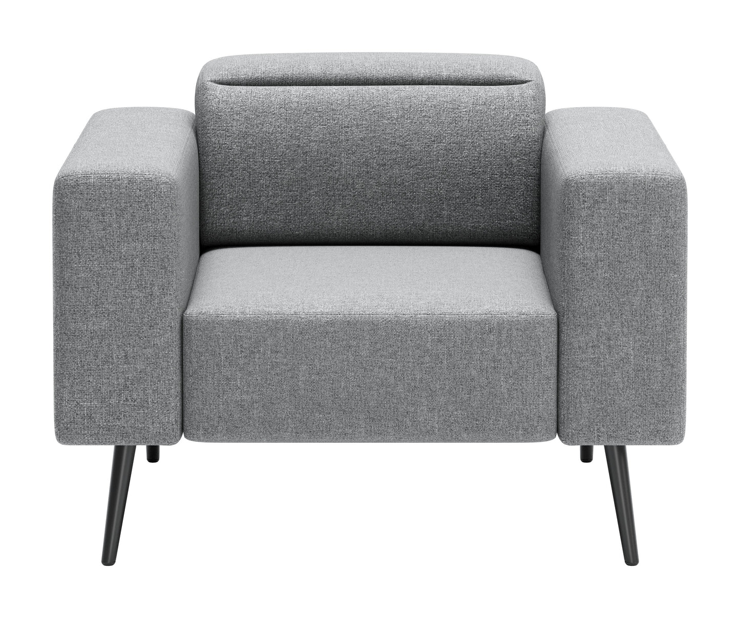Milan Armchair Dark Gray - Disselt Designs