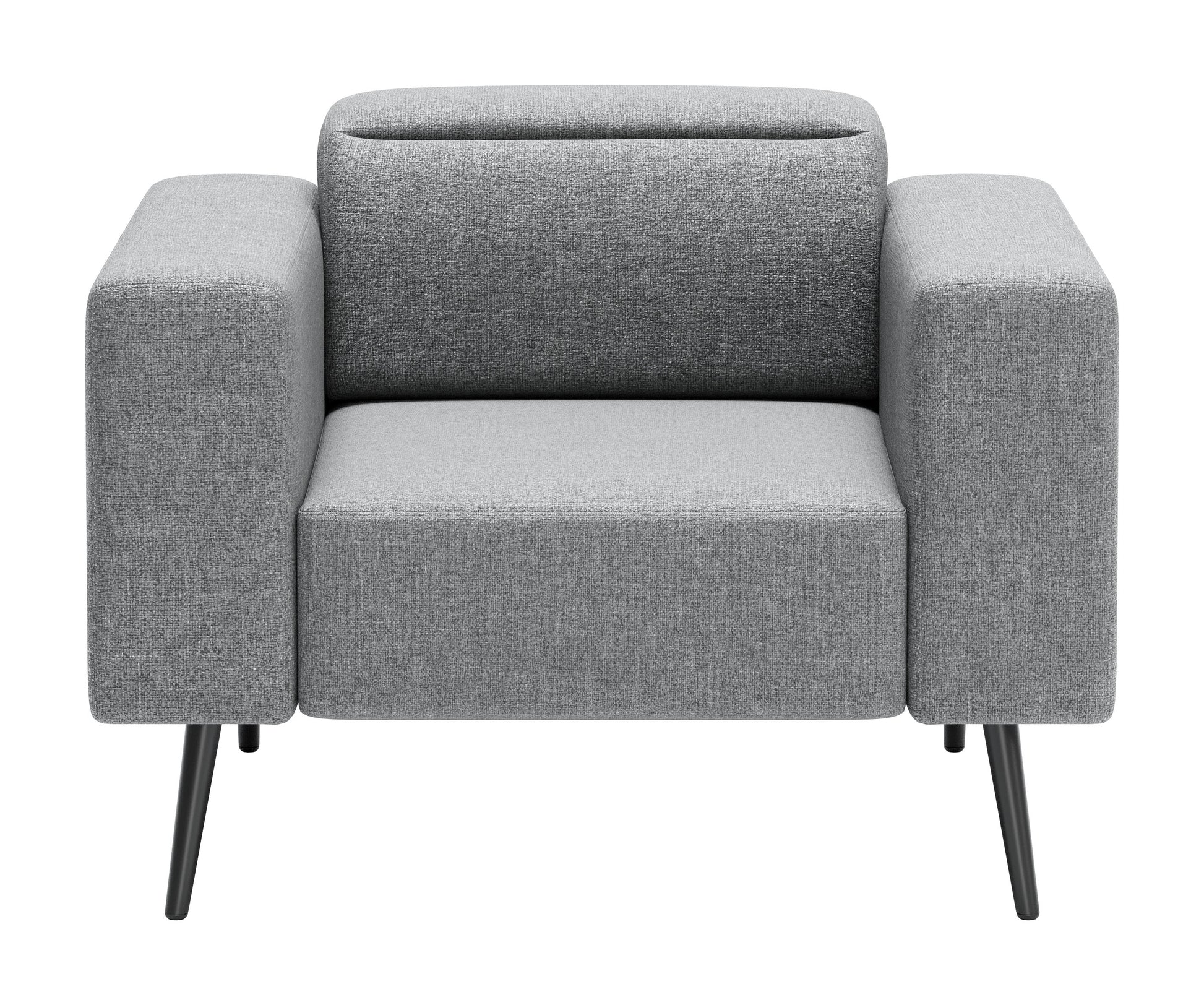 Milan Armchair Dark Gray - Disselt Designs