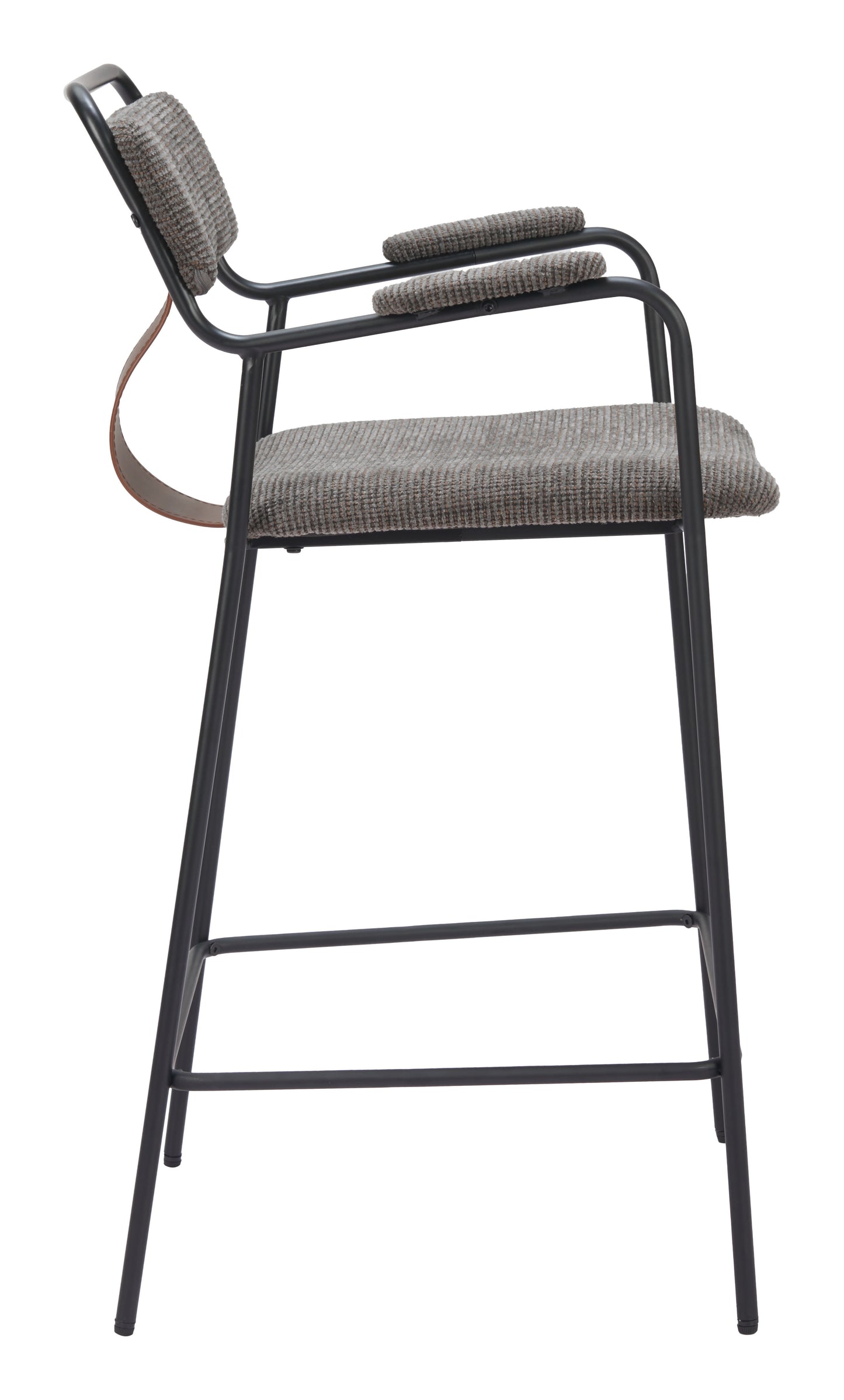 Couva Counter Stool (Set of 2) Butterscotch Brown - Disselt Designs