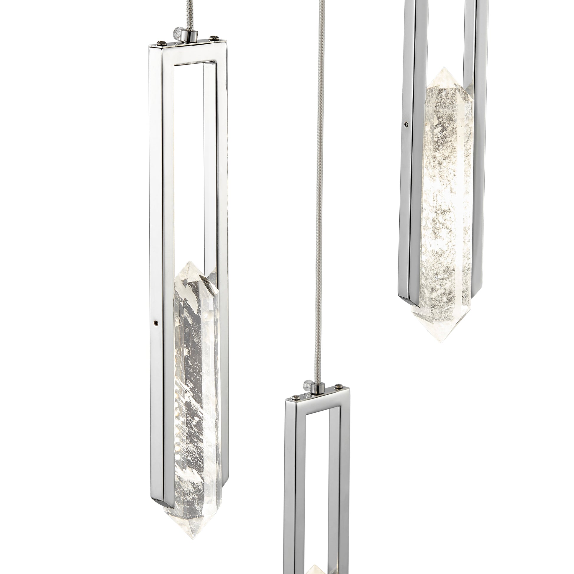 Elysian 5 Light Chandelier // Chrome - Disselt Designs