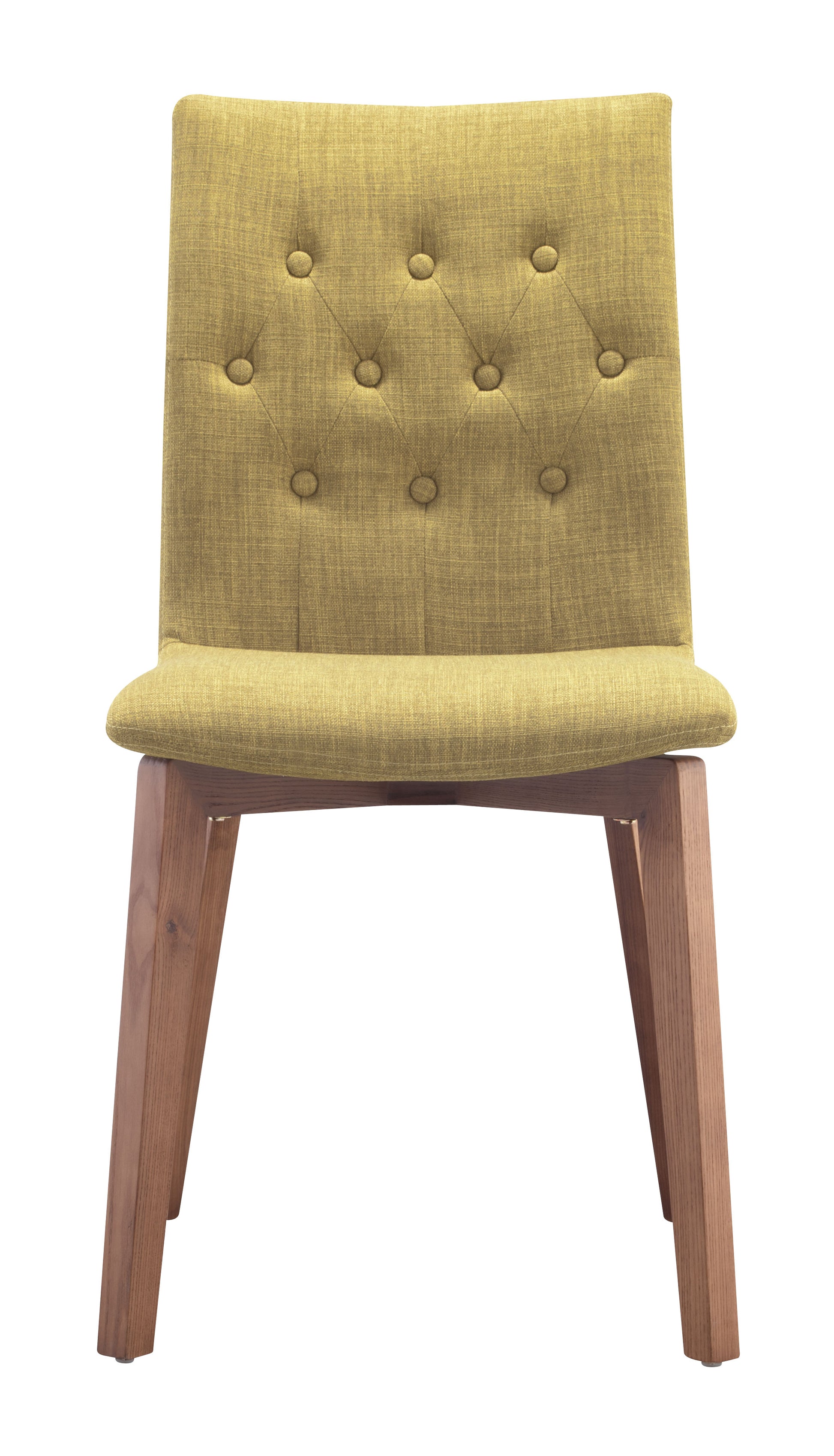 Orebro Dining Chair (Set of 2) Pea Green - Disselt Designs