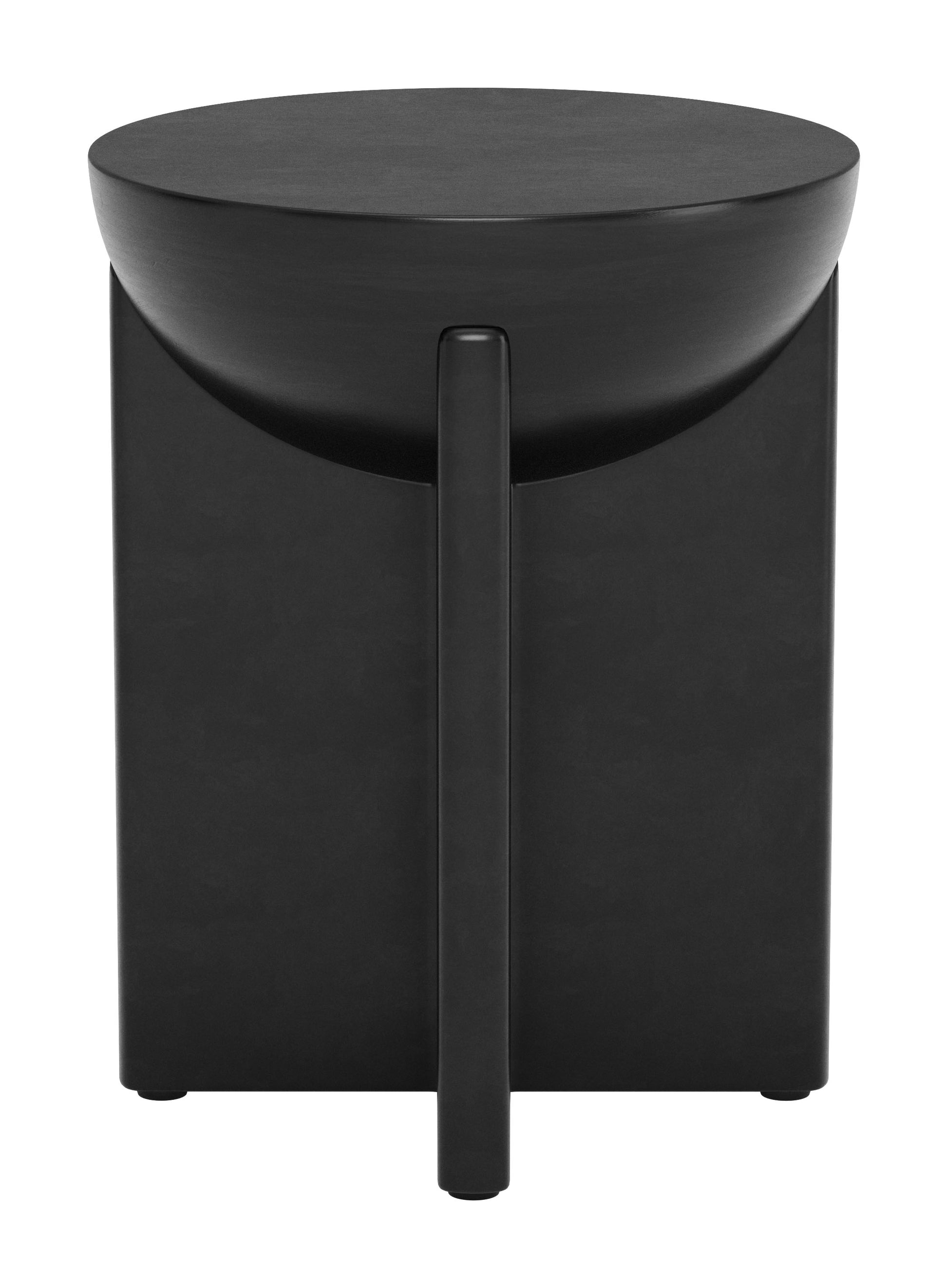 Tume Side Table Black - Disselt Designs