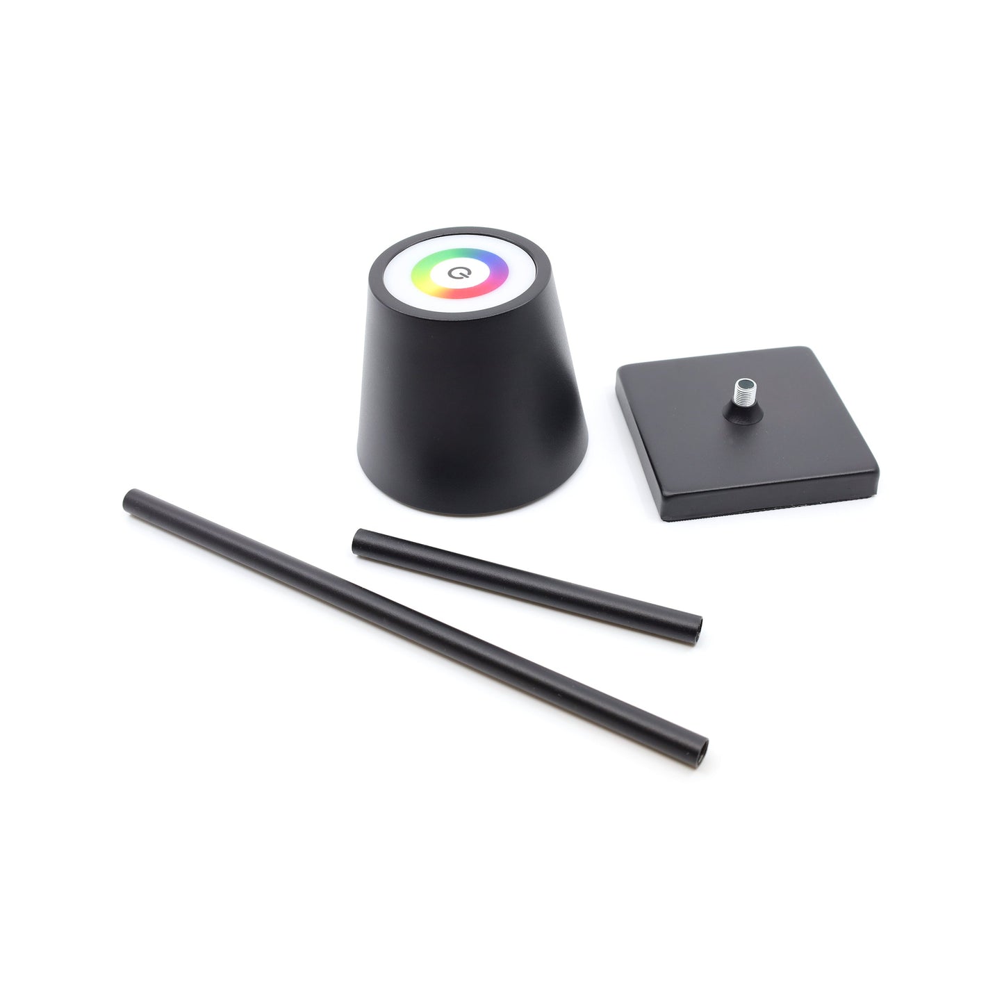 Beam Column Rechargeable Table Lamp // Black - Disselt Designs