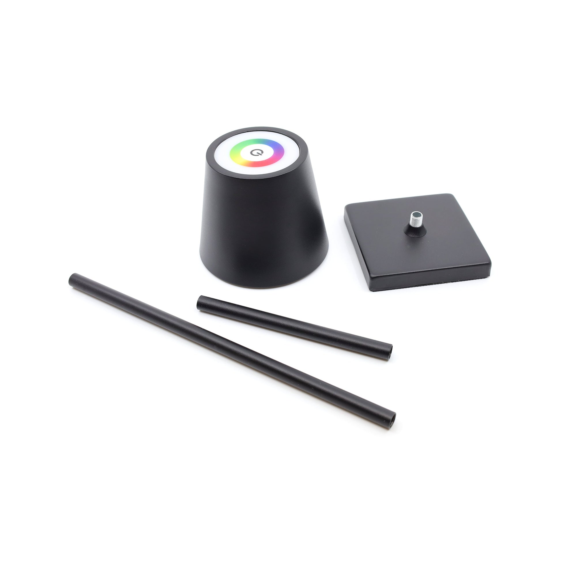 Beam Column Rechargeable Table Lamp // Black - Disselt Designs